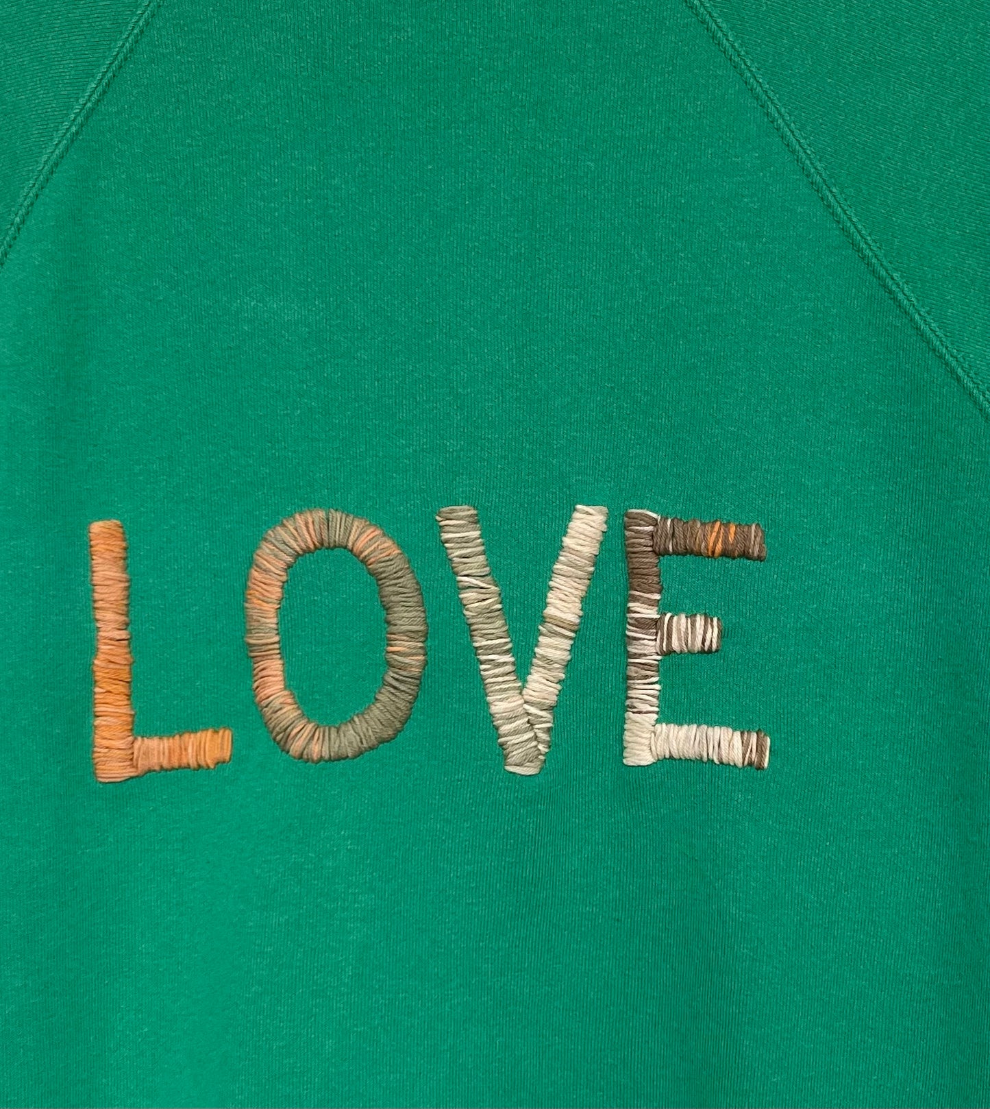 Sweat Vintage Brodé BIG LOVE XL