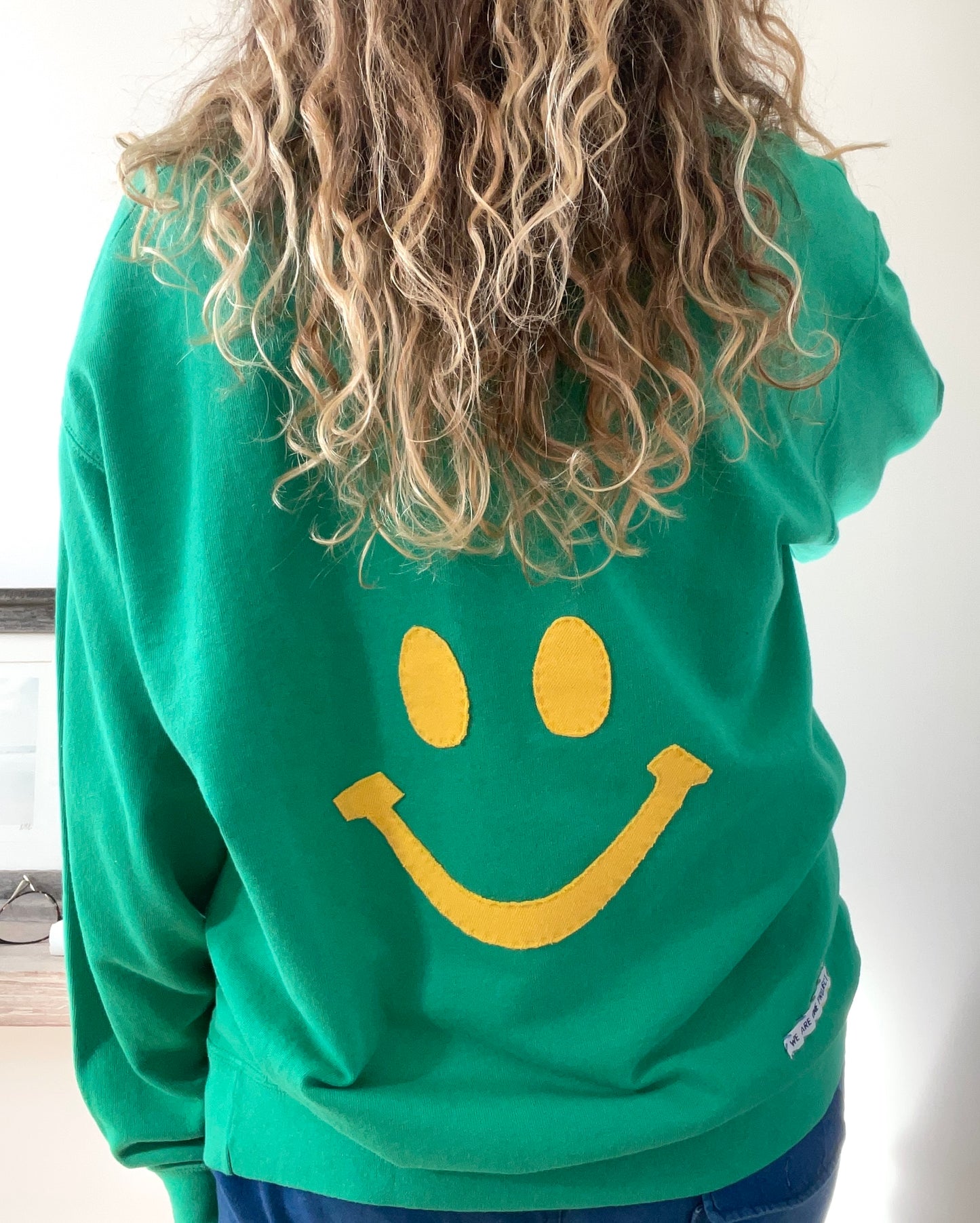 Sweat Vintage "Joy&Smile" recto verso L/XL