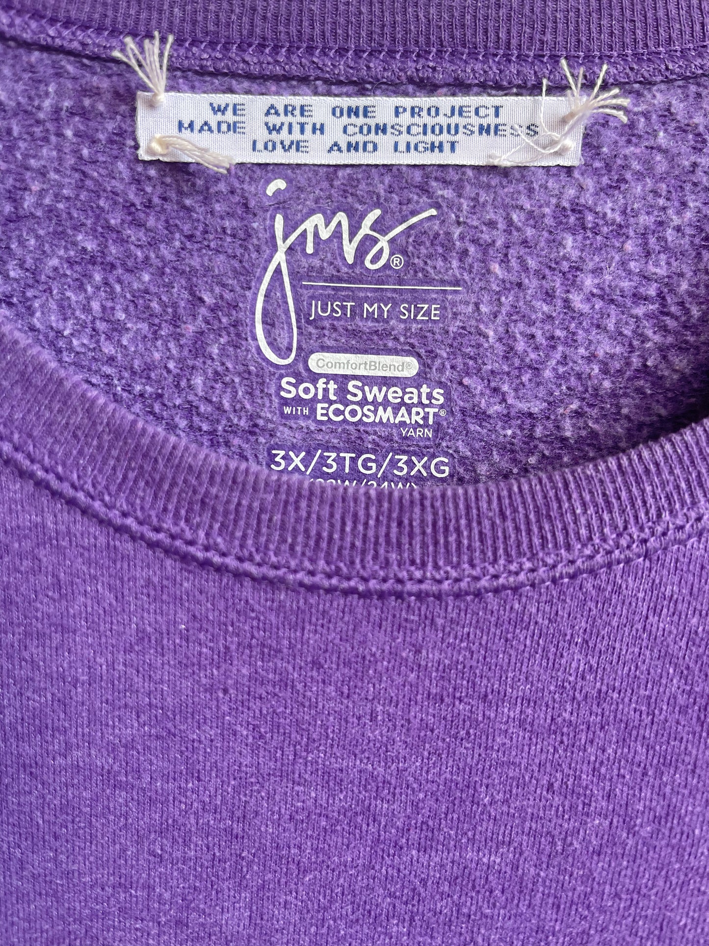 Sweat vintage XXL "Raise your voice"