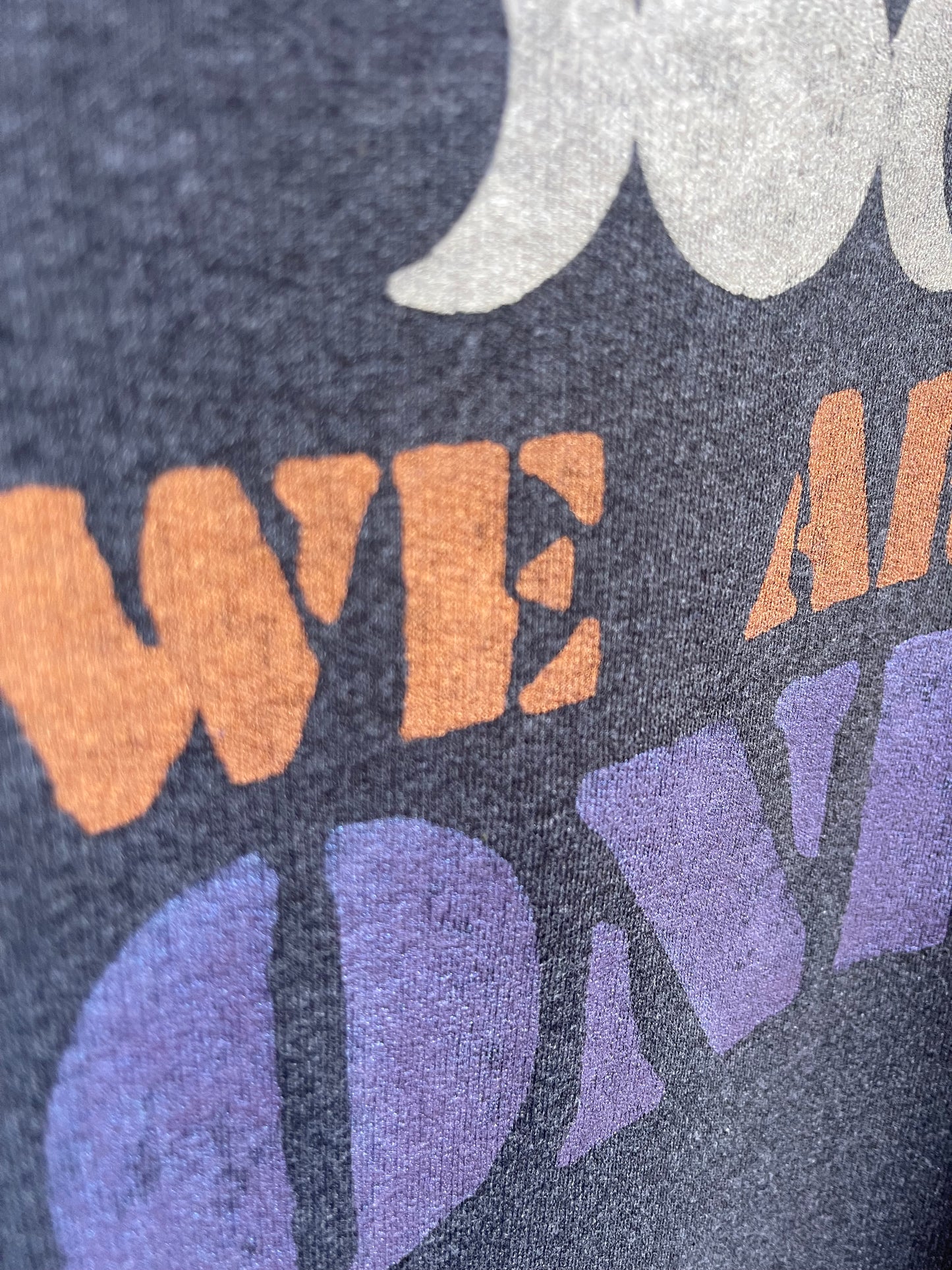 WE ARE ONE sweat-shirt vintage L