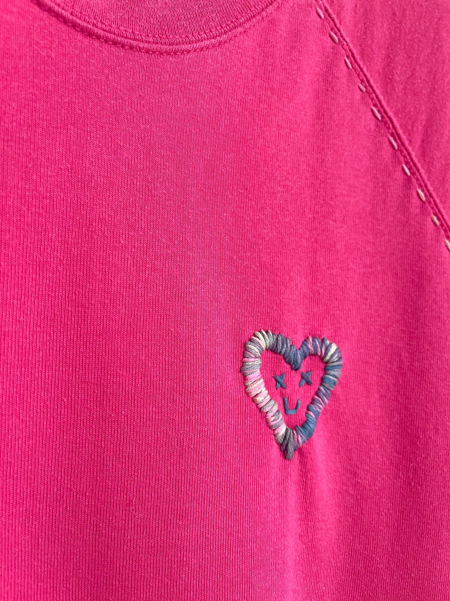 Sweat Oversize Vintage Brodé BIG LOVE XXL