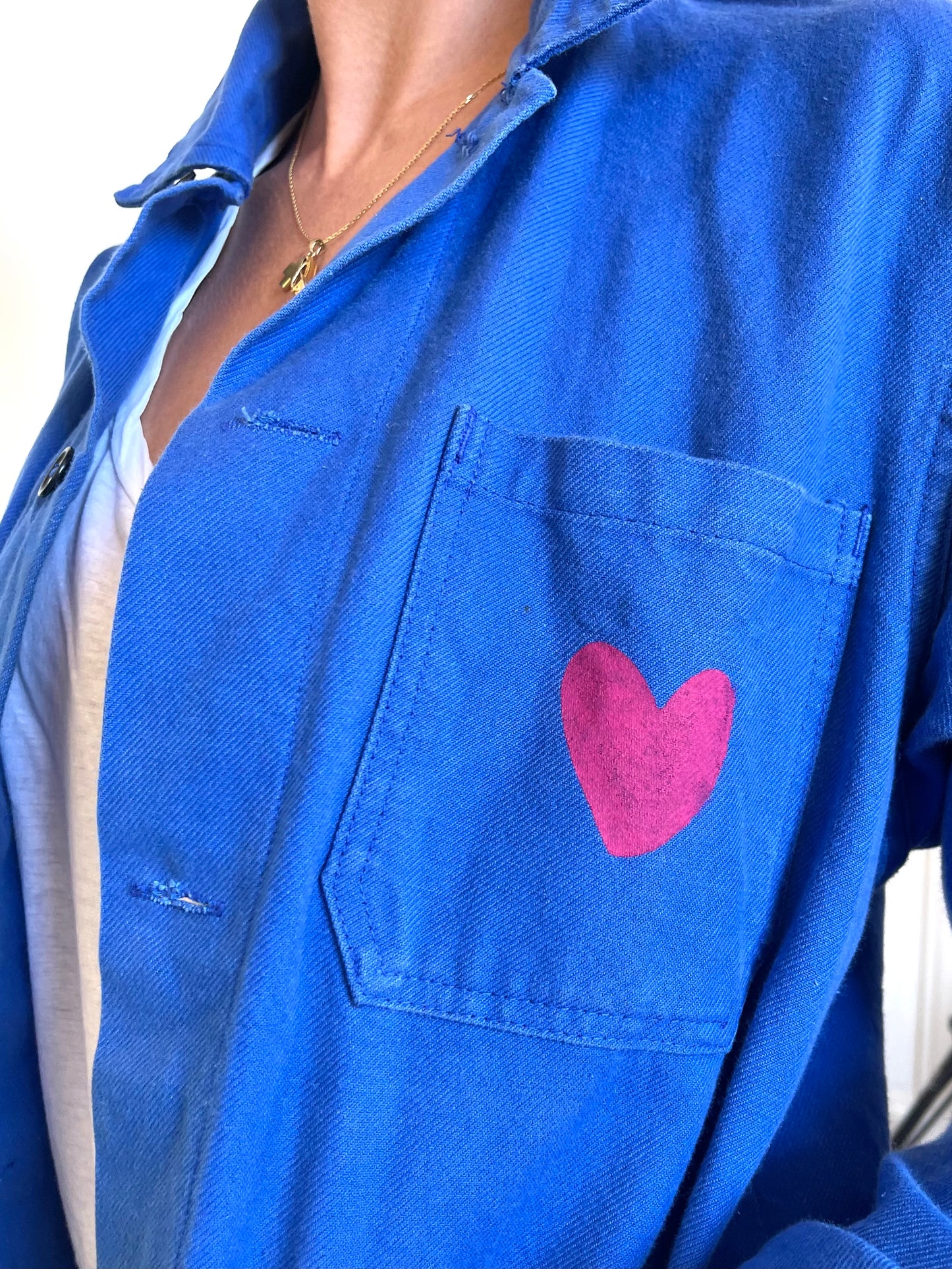 Veste Work vintage M « Sunshine on my mind »