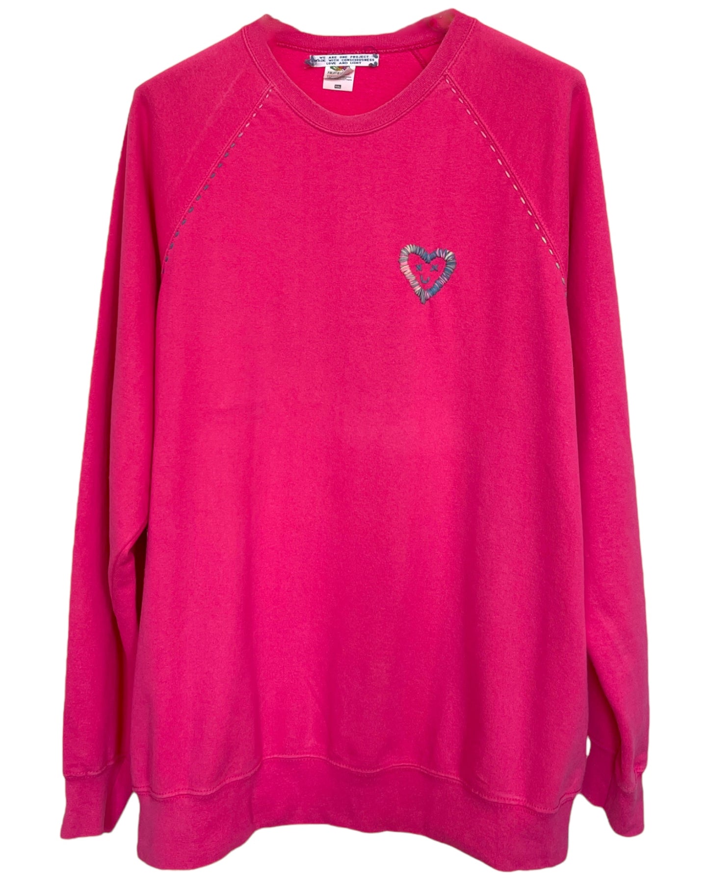 Sweat Oversize Vintage Brodé BIG LOVE XXL