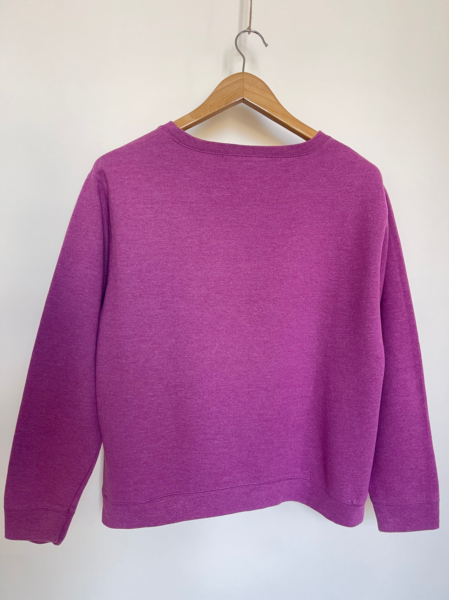 Sweat vintage M/L "Go with the flow"