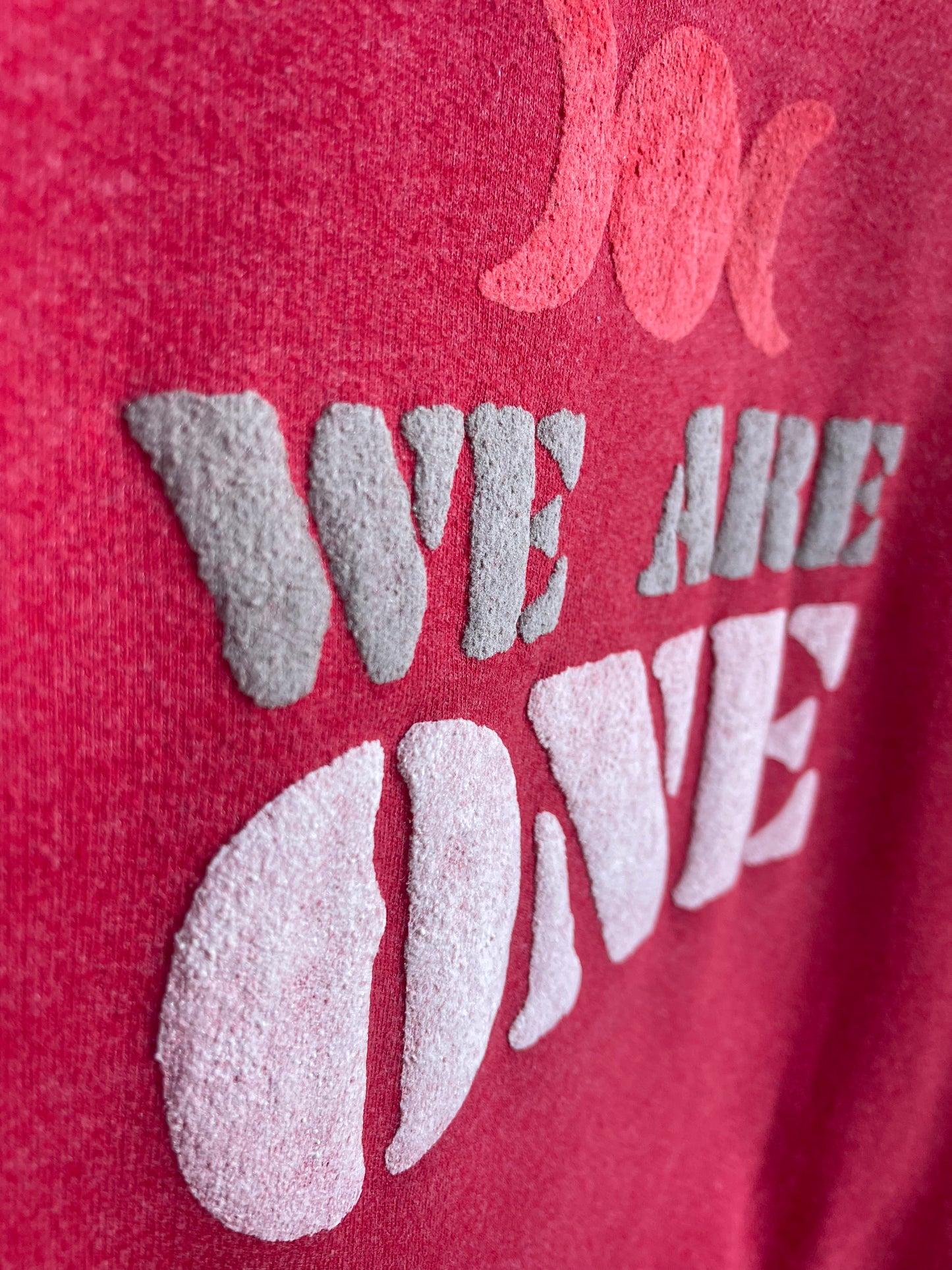 Sweat vintage XXL "We are One"