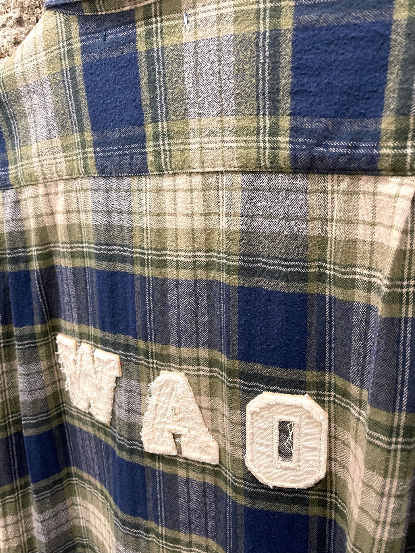 Chemise Flanelle Weareone brodée 🤍 L/XL