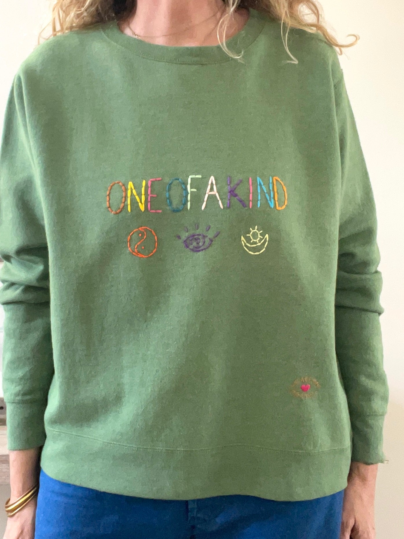 Sweat Vintage Brodé « OneOfTheKind » L
