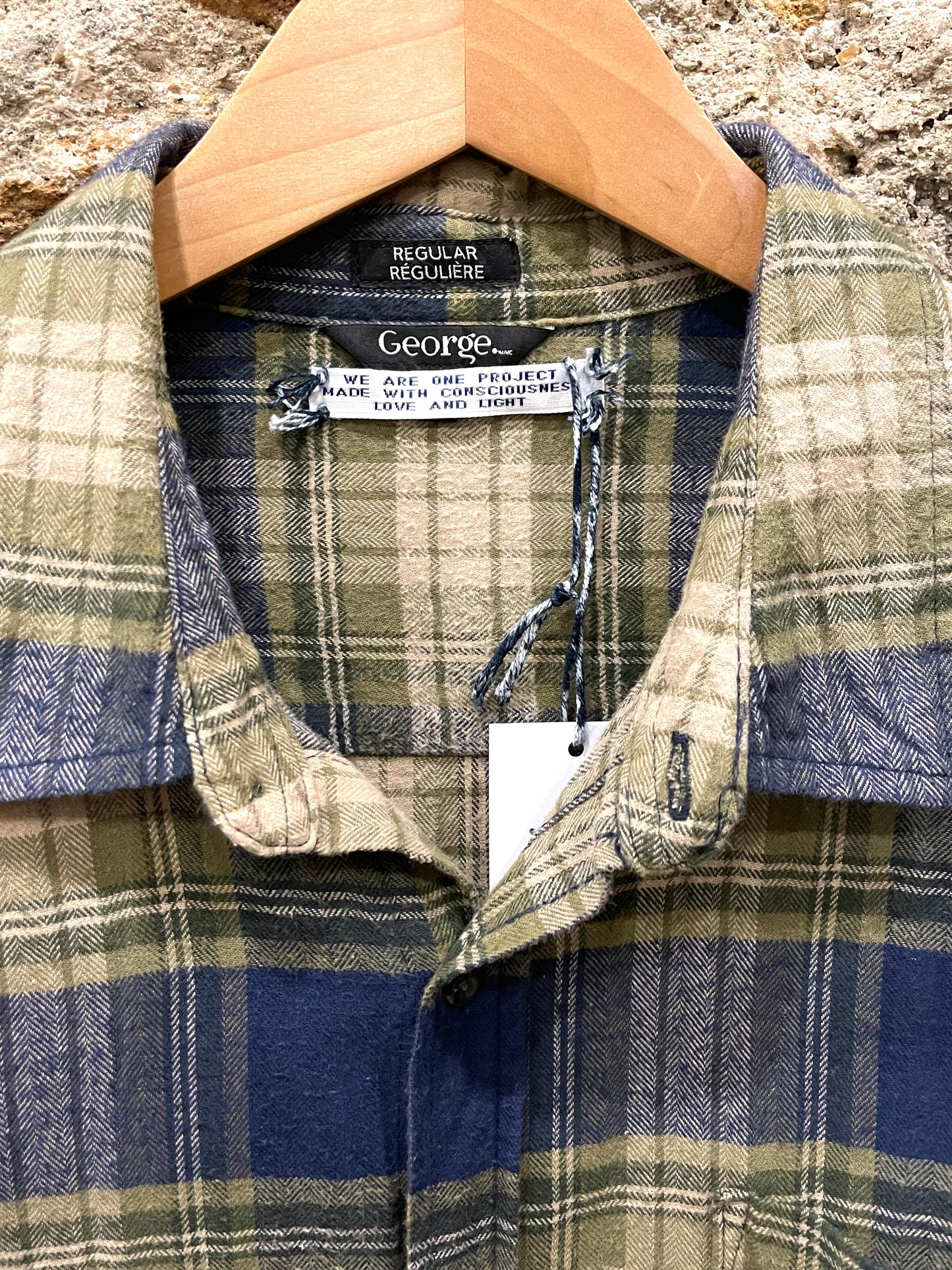 Chemise Flanelle Weareone brodée 🤍 L/XL