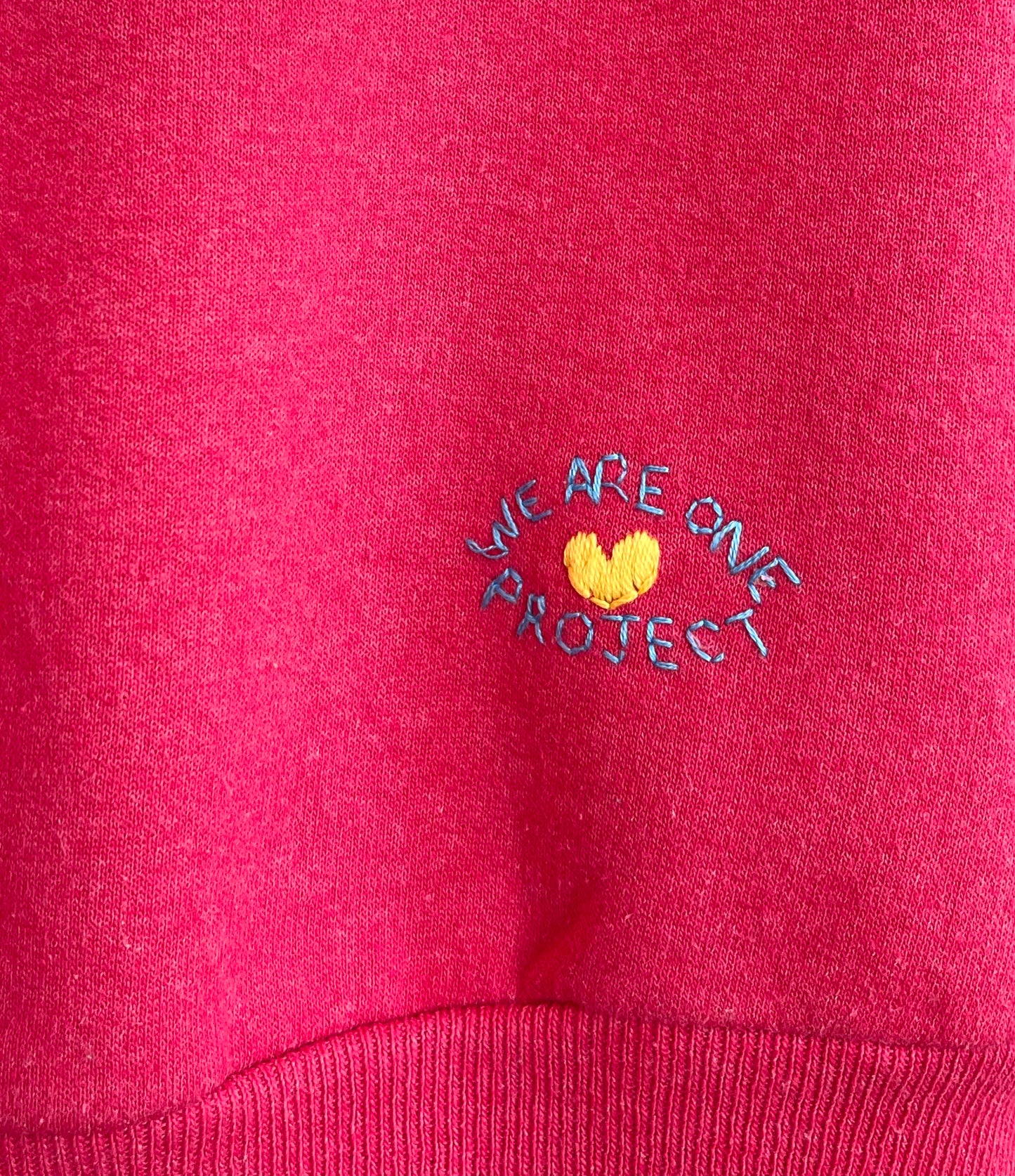 Sweat Vintage Brodé Mantra "MayTheLongTime" M/L