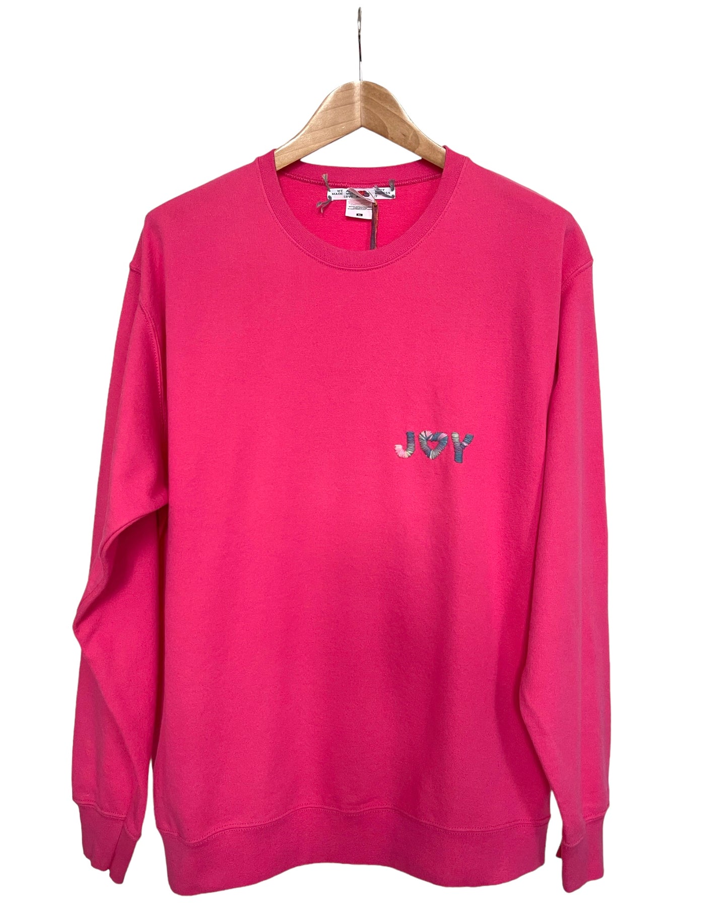 Sweat Vintage "Joy&Smile" recto verso L/XL