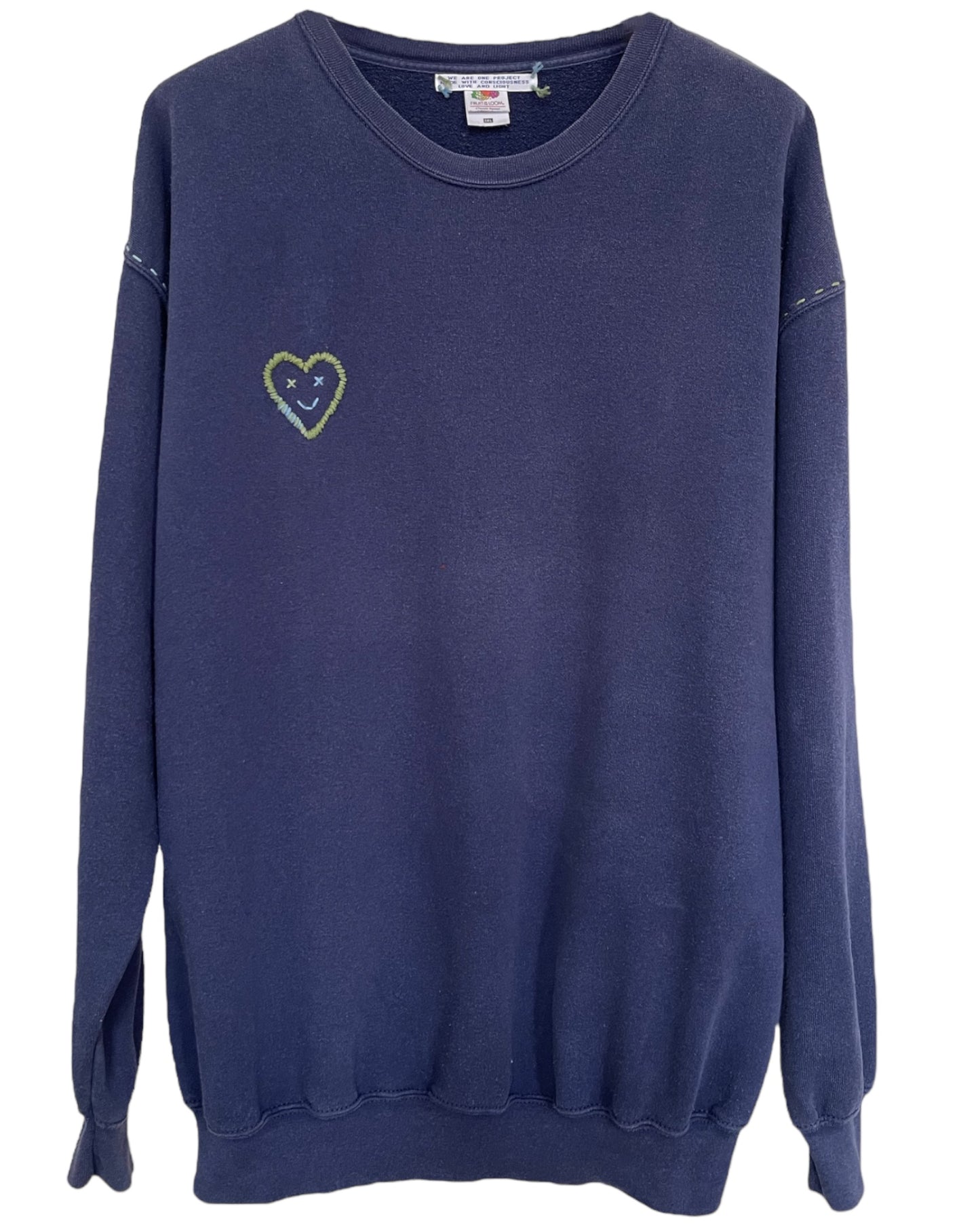 Sweat Oversize Vintage Brodé BIG LOVE XXL