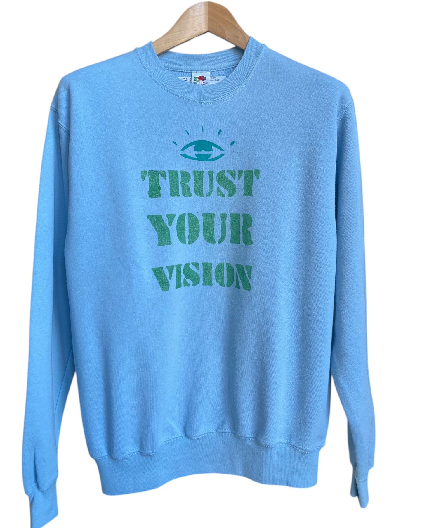 TRUST YOUR VISION sweat vintage M