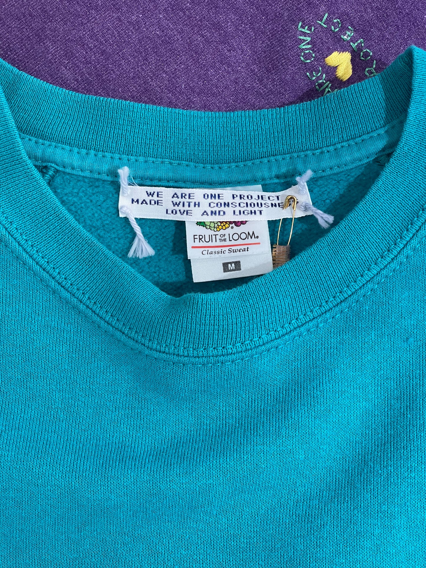 Sweat Vintage Brodé « OneOfTheKind » M