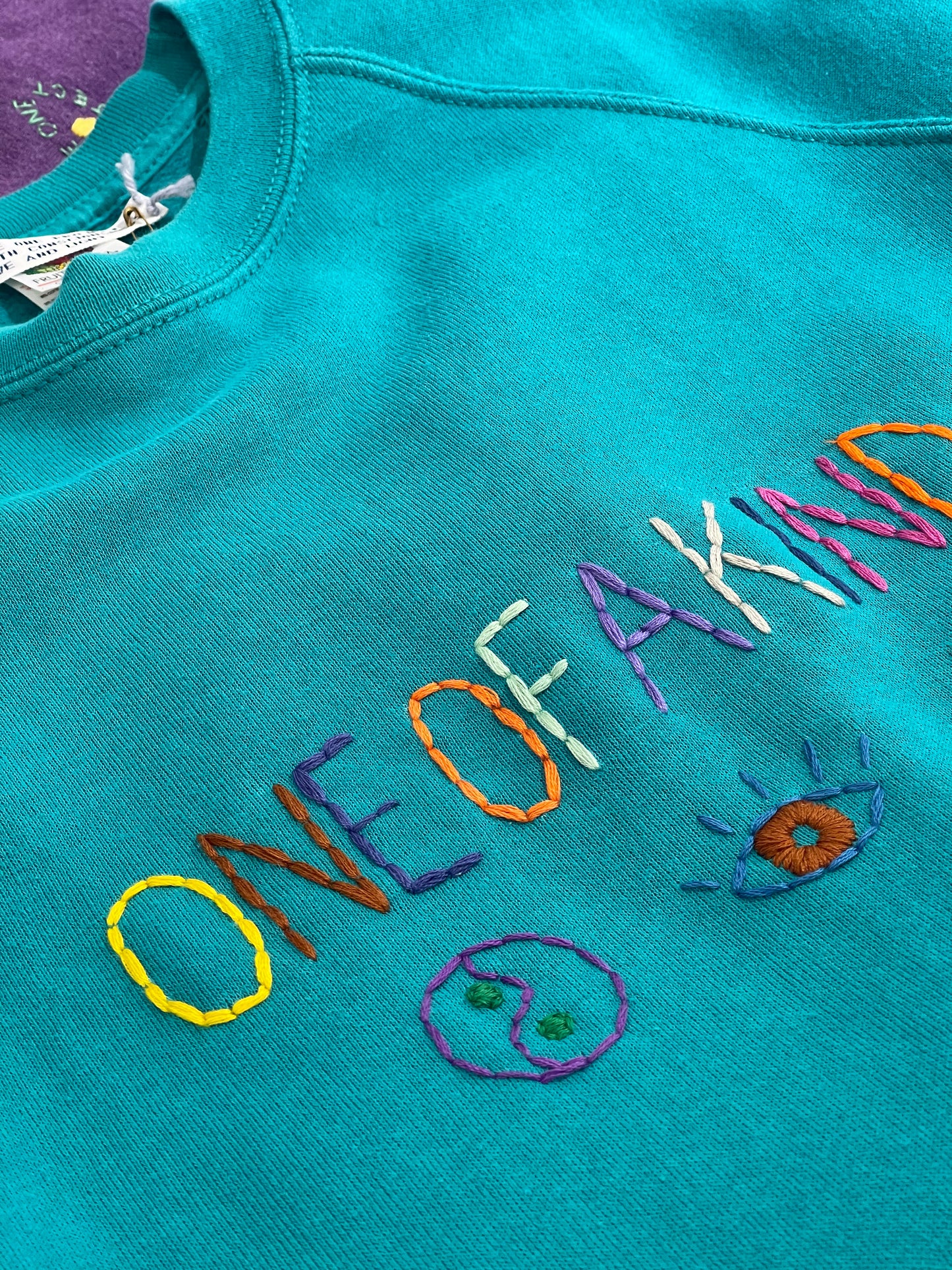 Sweat Vintage Brodé « OneOfTheKind » M