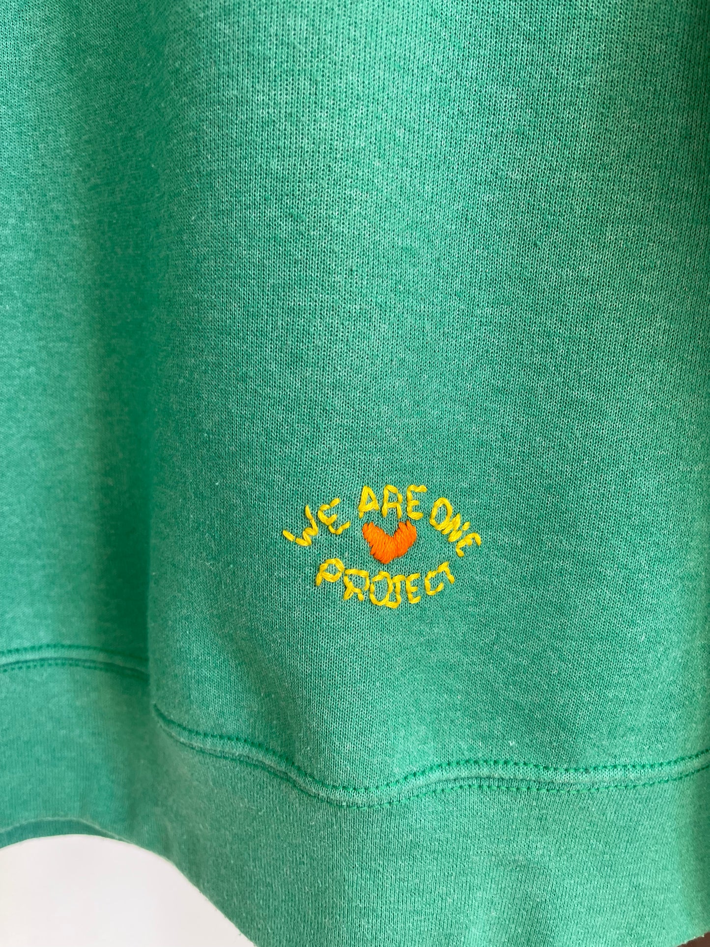 Sweat Vintage Brodé Mantra "I'mUnlimited" L/XL