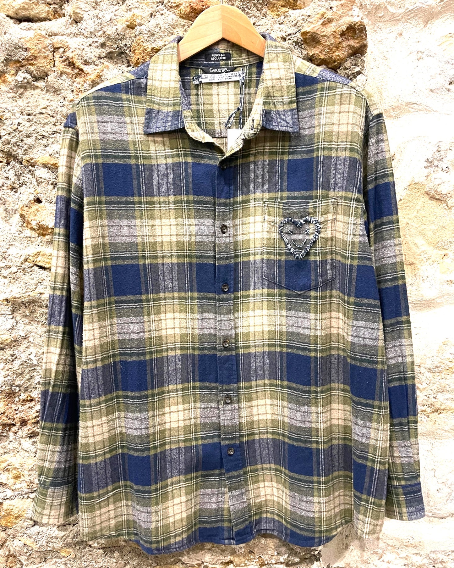 Chemise Flanelle Weareone brodée 🤍 L/XL