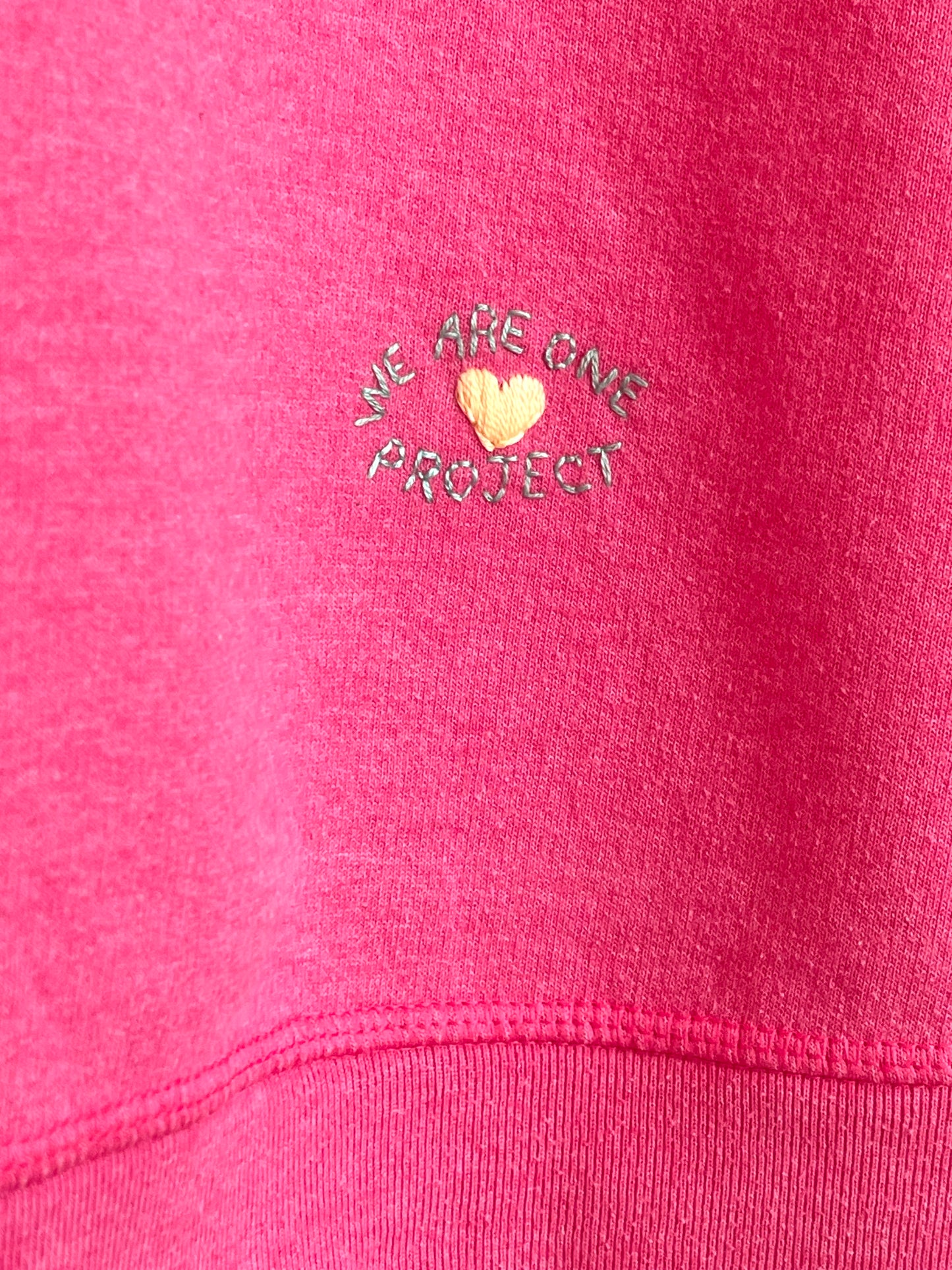 Sweat Vintage Brodé Mantra "MayTheLongTime" S/M