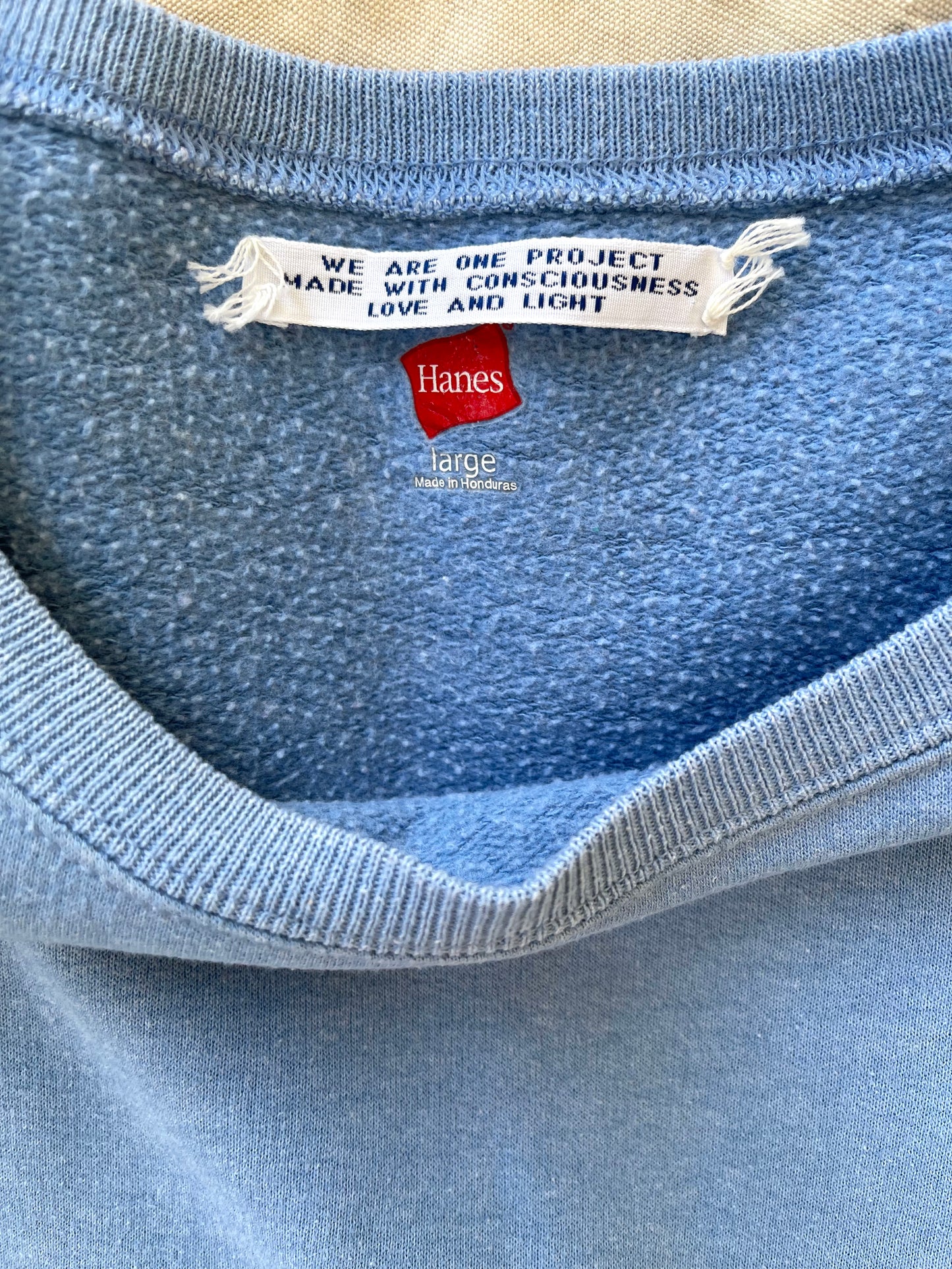 Sweat Vintage Brodé Mantra "Spread Love"