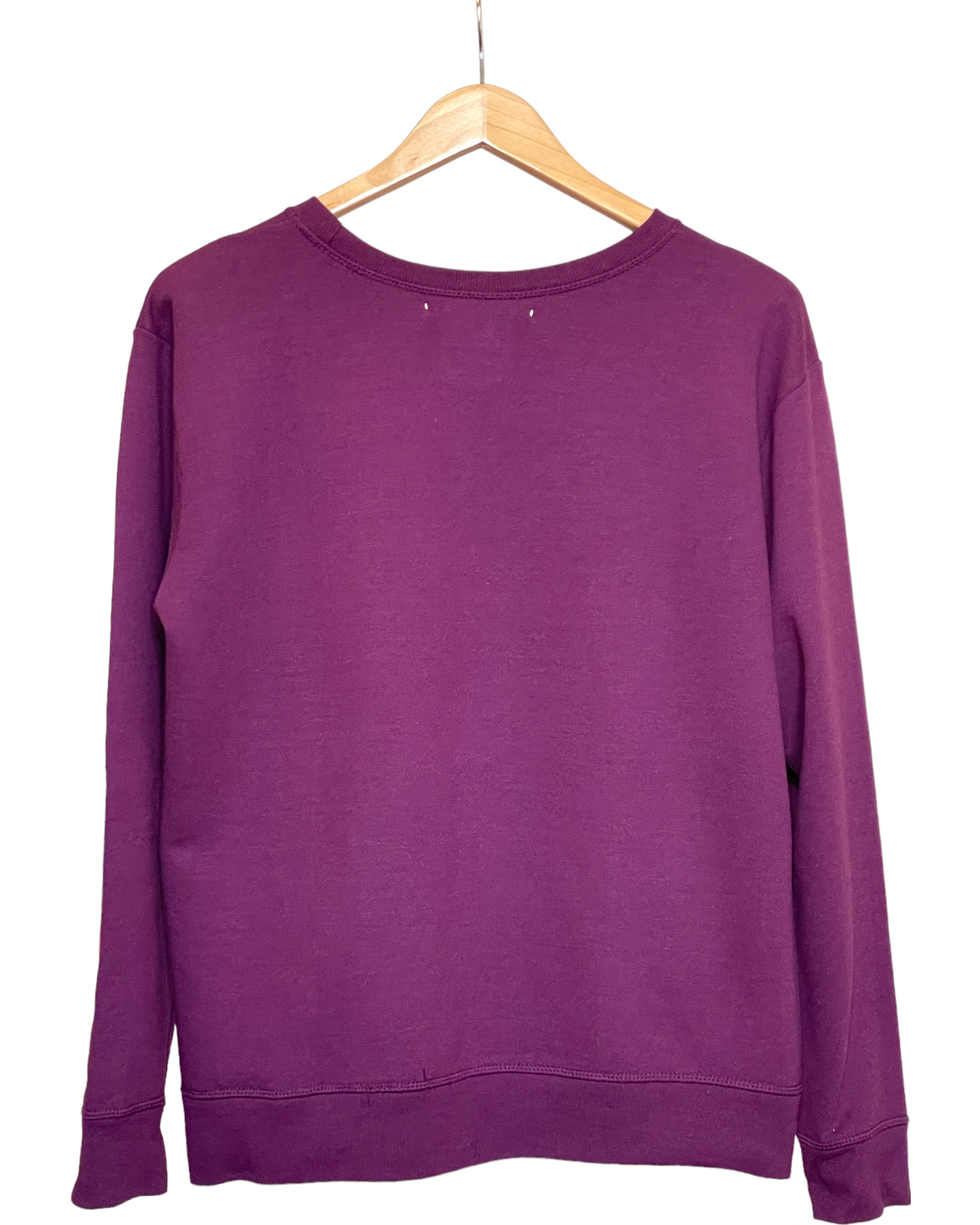 Sweat Vintage Brodé Mantra "Love&Light"