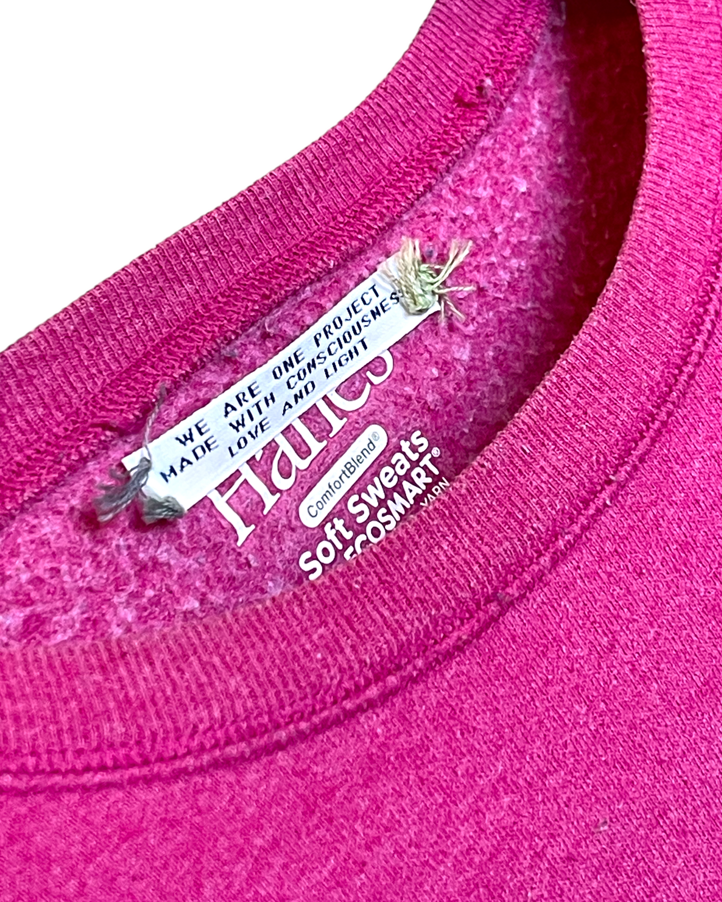 Sweat Vintage Brodé Mantra "MayTheLongTime"