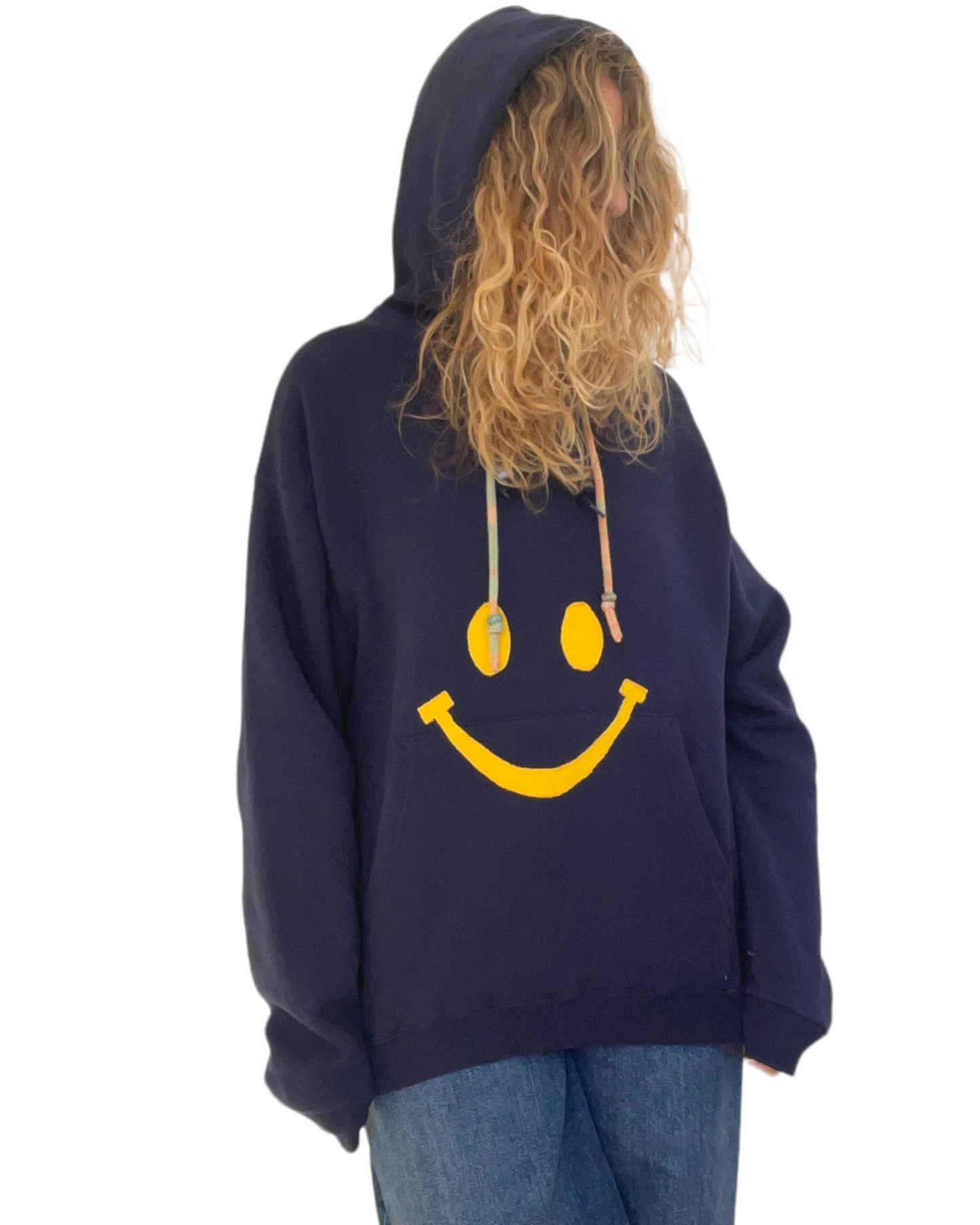 Hoodie Vintage "Shine&Smile" avec grigri
