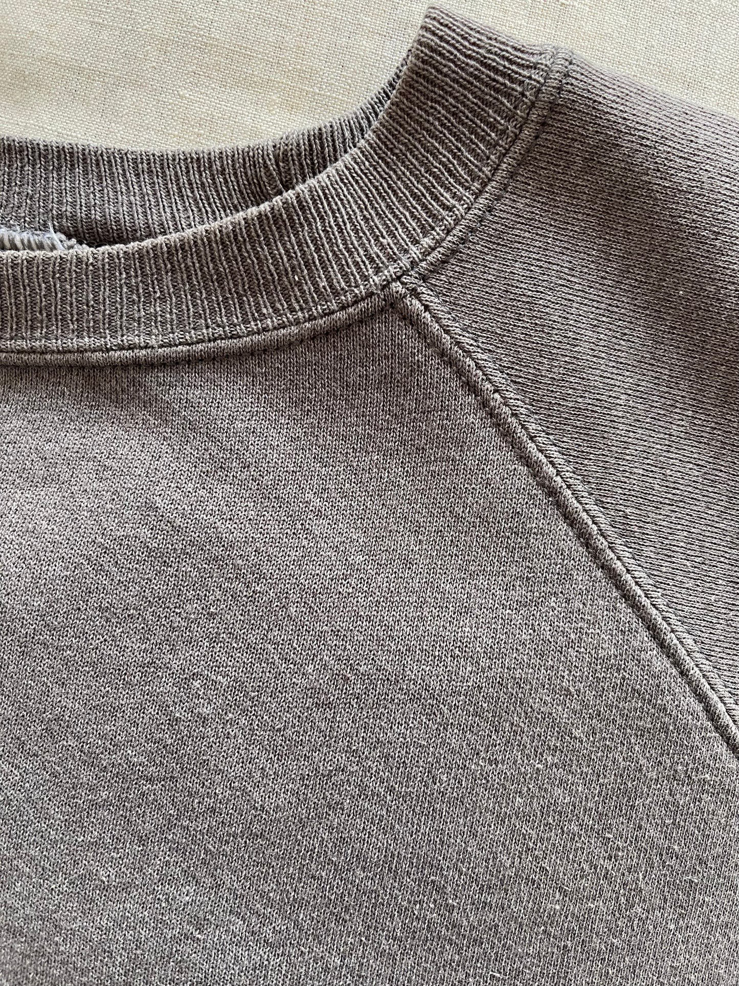 Sweat Vintage Brodé Mantra "MayTheLongTime"