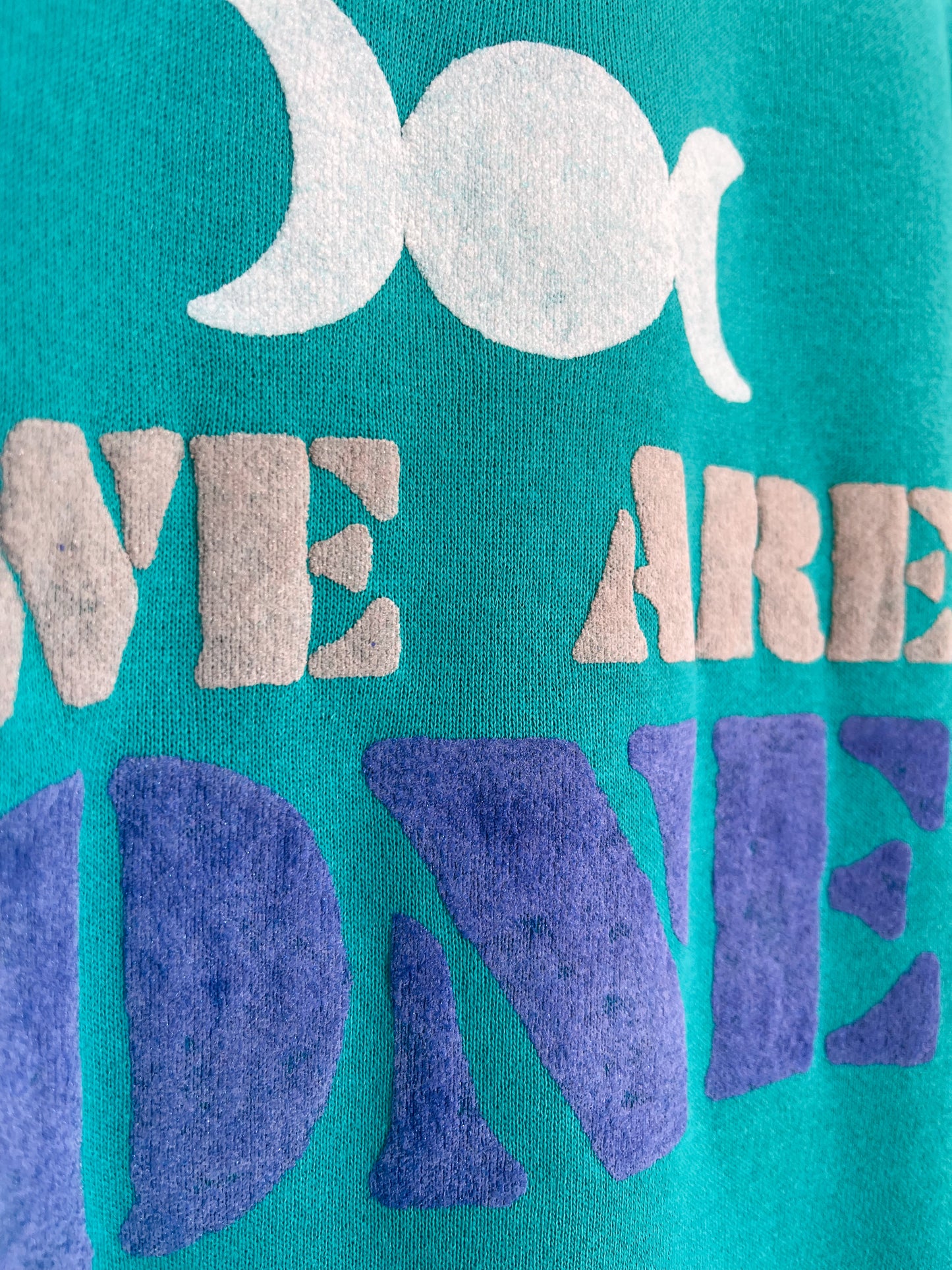 Sweat vintage L/XL "We are One"
