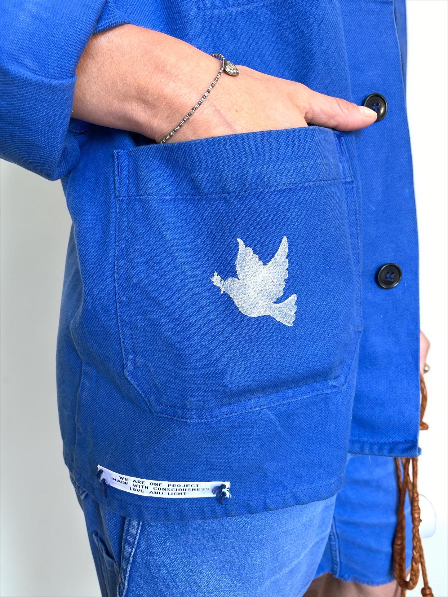 Veste Work vintage M « Sunshine on my mind »