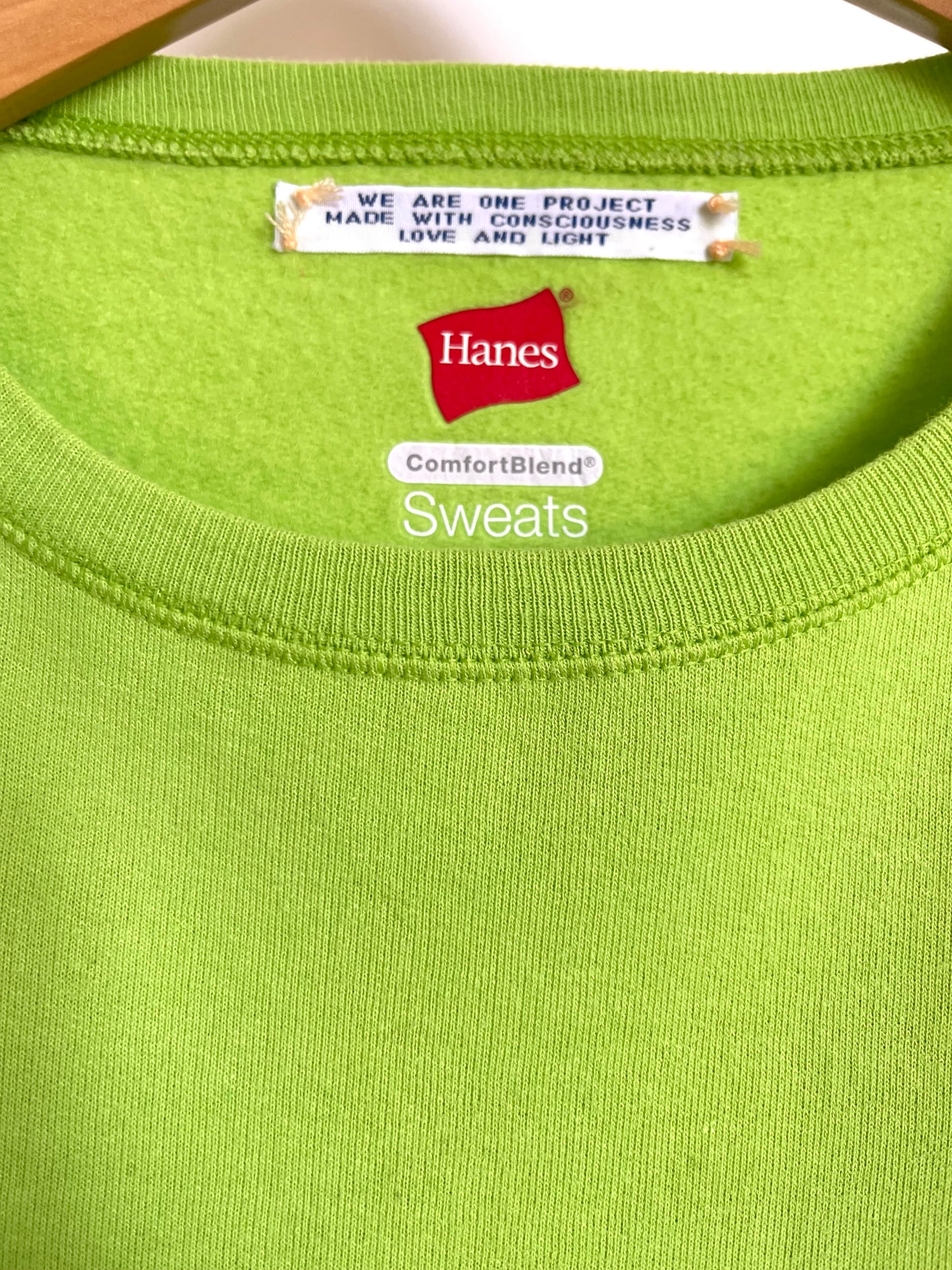 Sweat Vintage brodé Mantra M « Spread love »