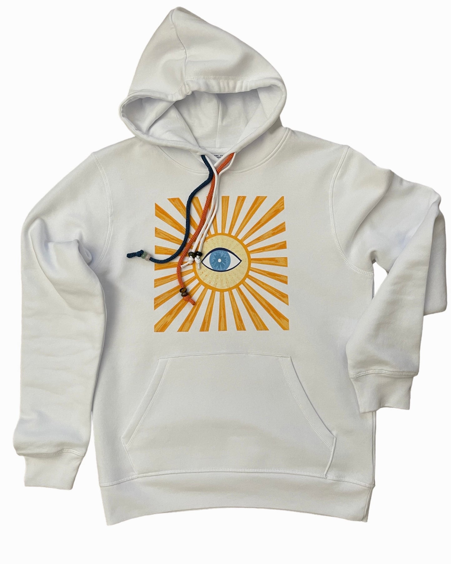 HOODIE "Trust Your Visions" avec grigri & perles