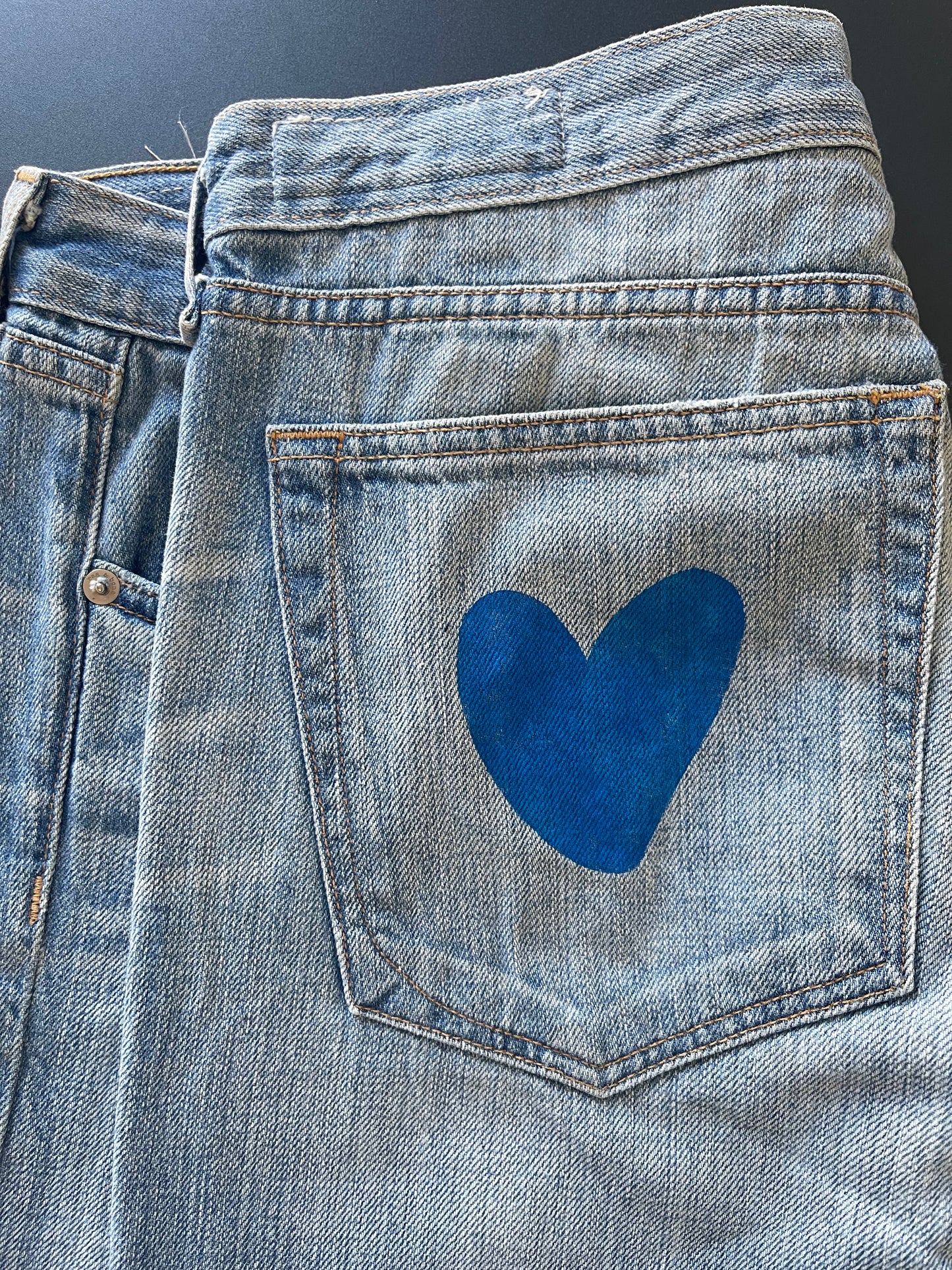 Short vintage 27/US "Coeur"