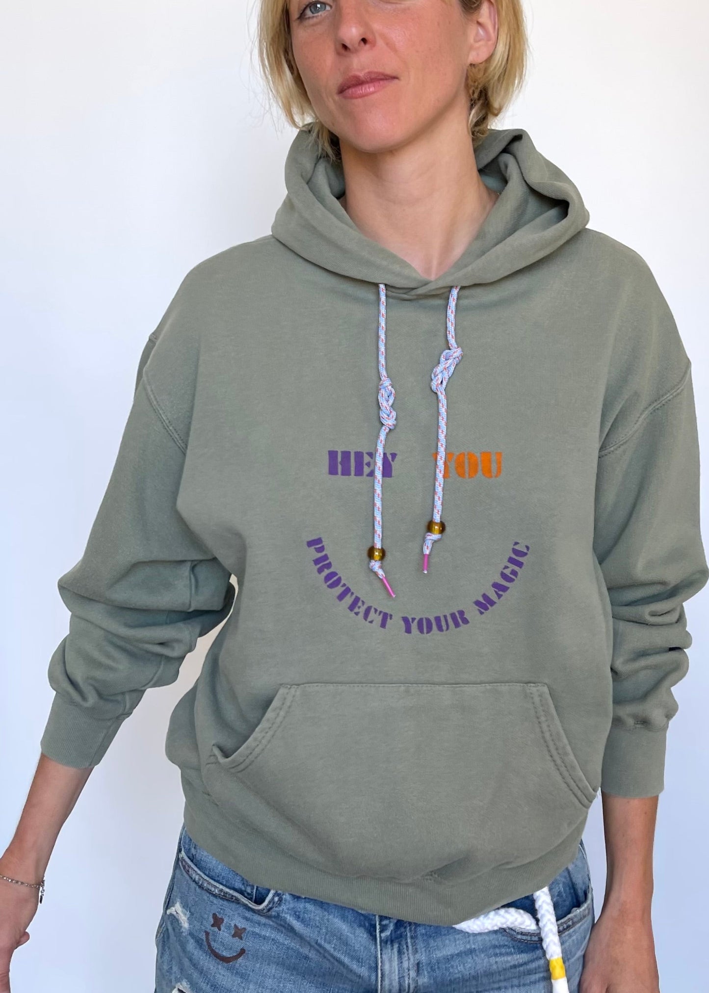 Hoodie vintage M "Protect your magic"