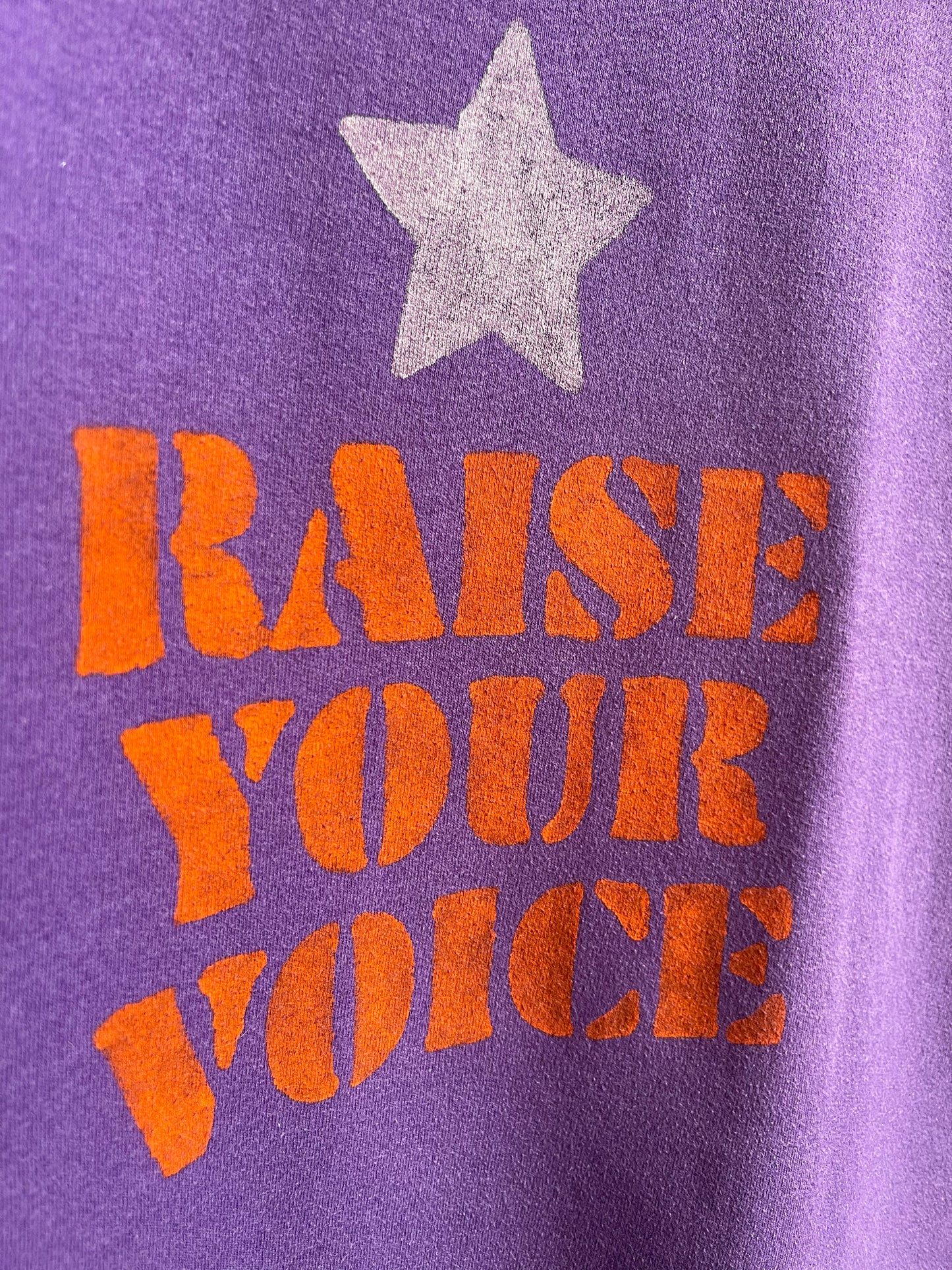 RAISE YOUR VOICE sweat vintage XXXL