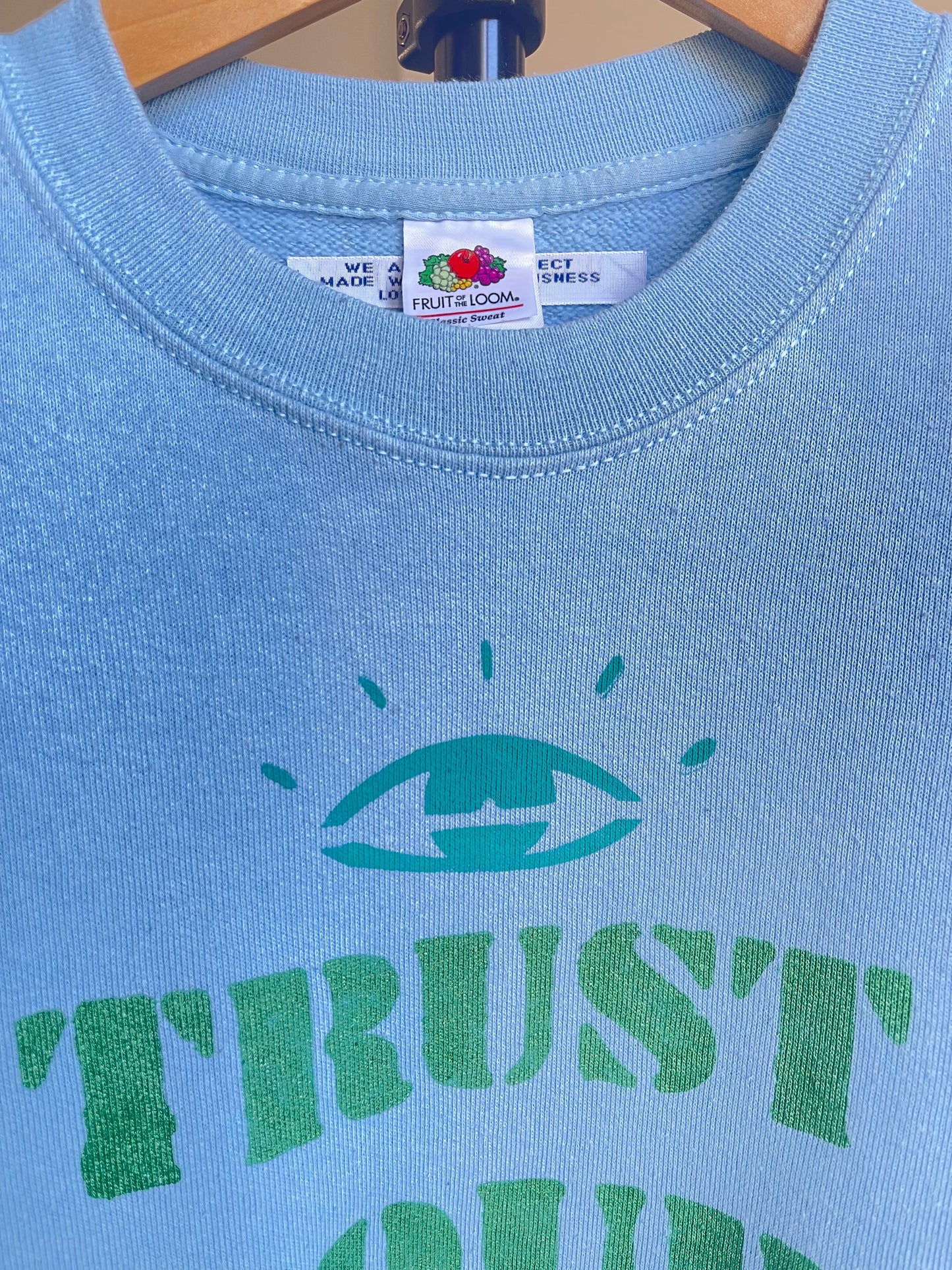 TRUST YOUR VISION sweat vintage M