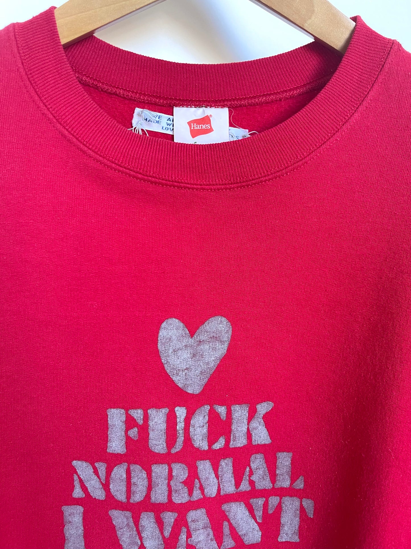Sweat vintage L "I want magic"