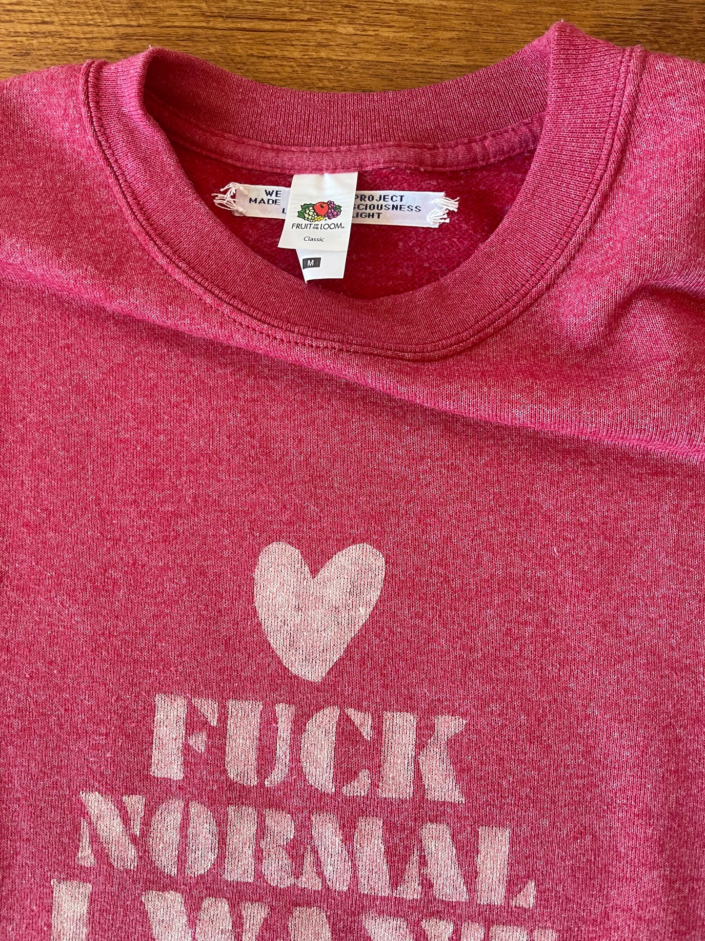 I WANT MAGIC  sweat vintage M