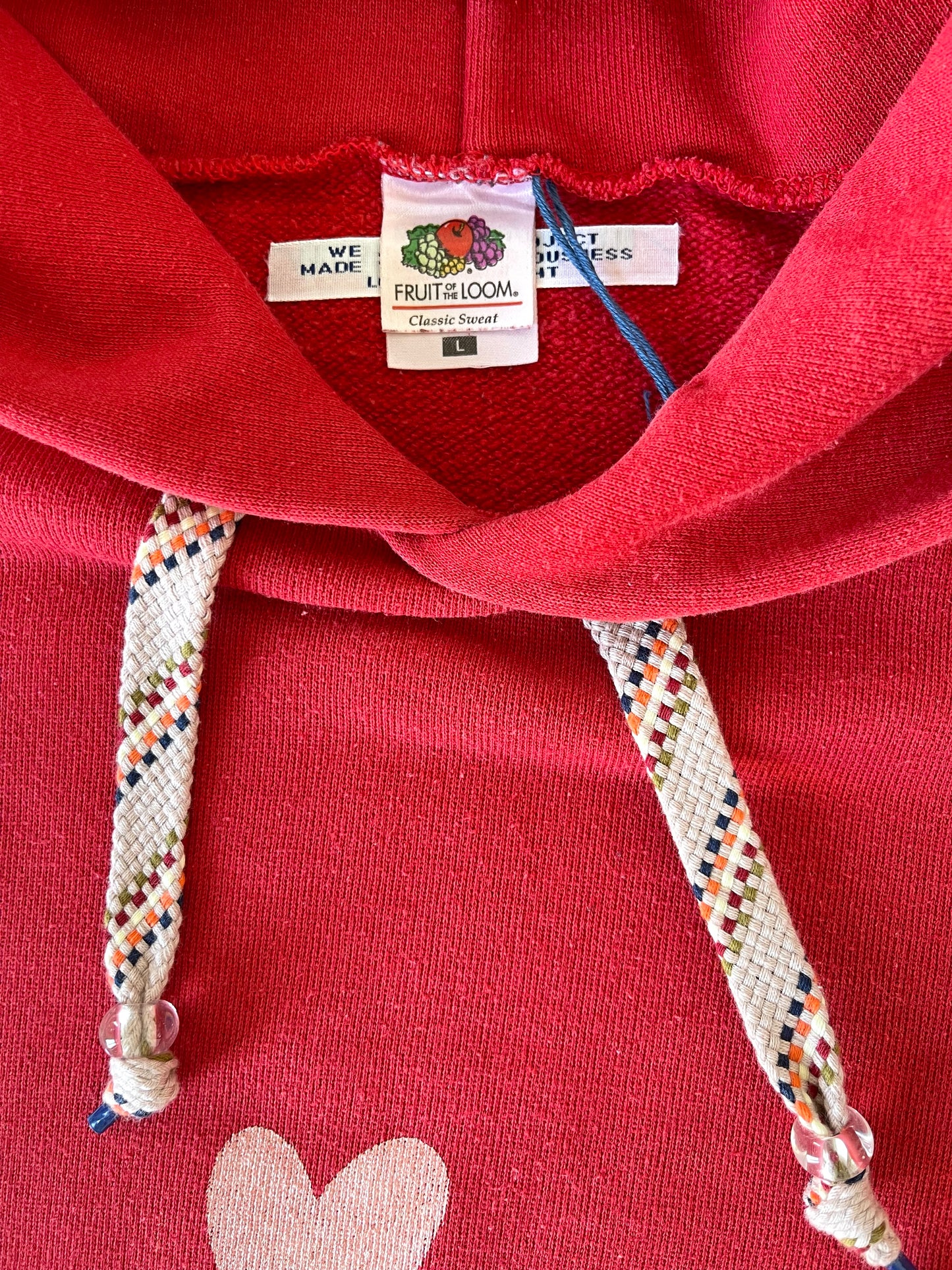 Hoodie vintage L "I want magic"