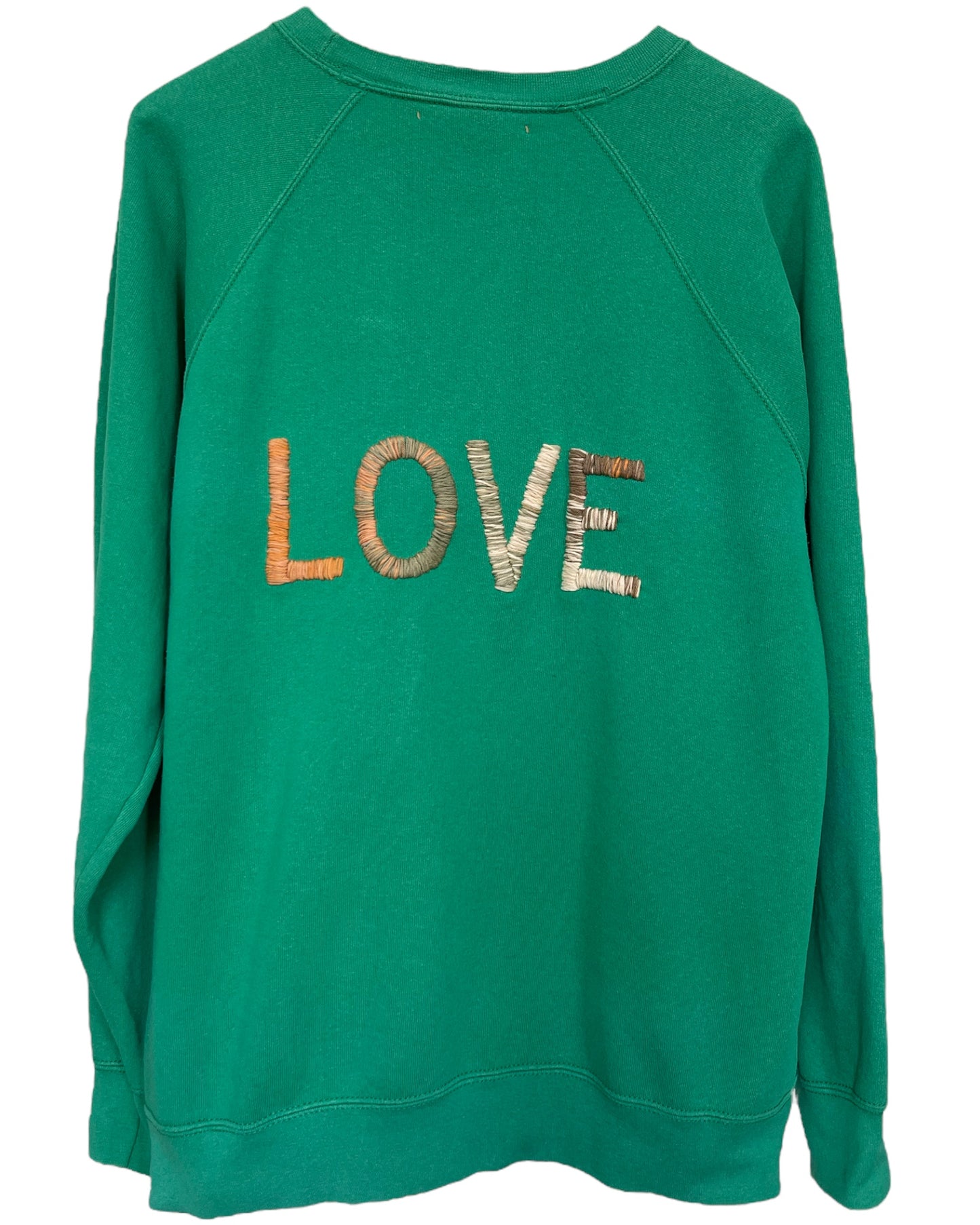 Sweat  Vintage Brodé BIG LOVE XL