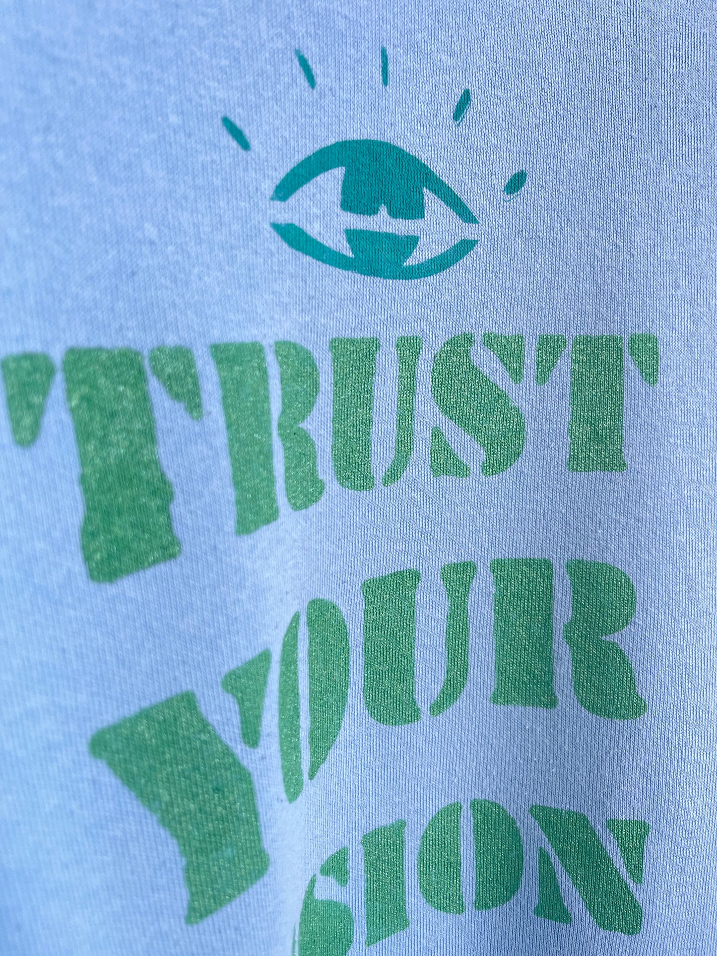 TRUST YOUR VISION sweat vintage M