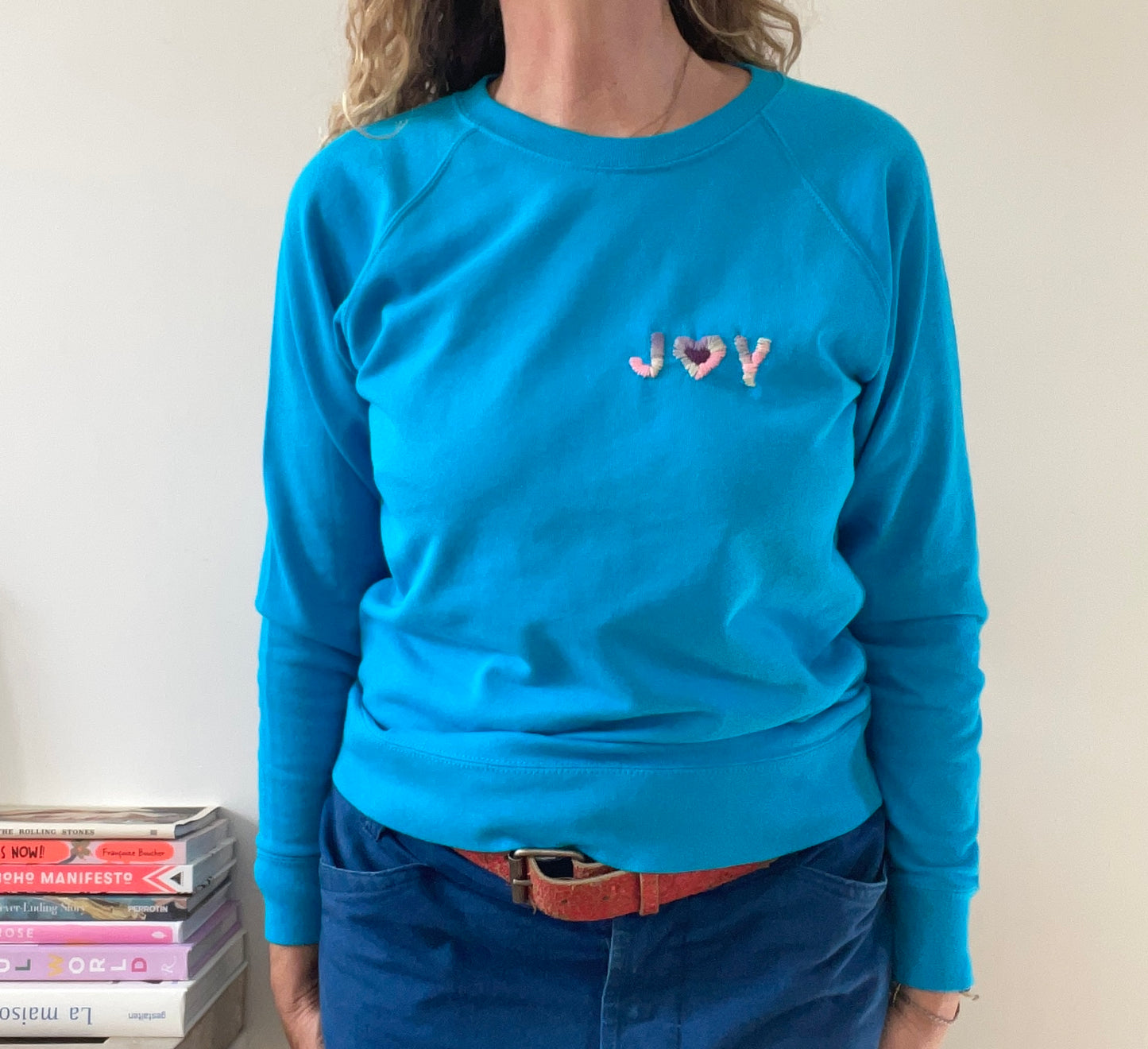 Sweat Vintage "Joy&Smile" recto verso S