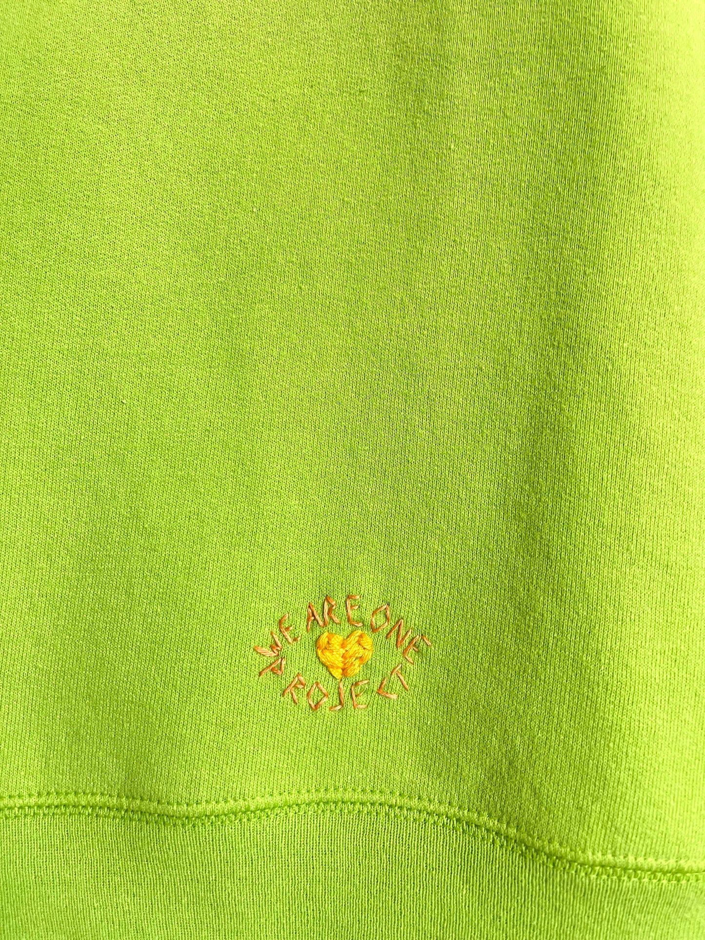Sweat Vintage brodé Mantra M « Spread love »