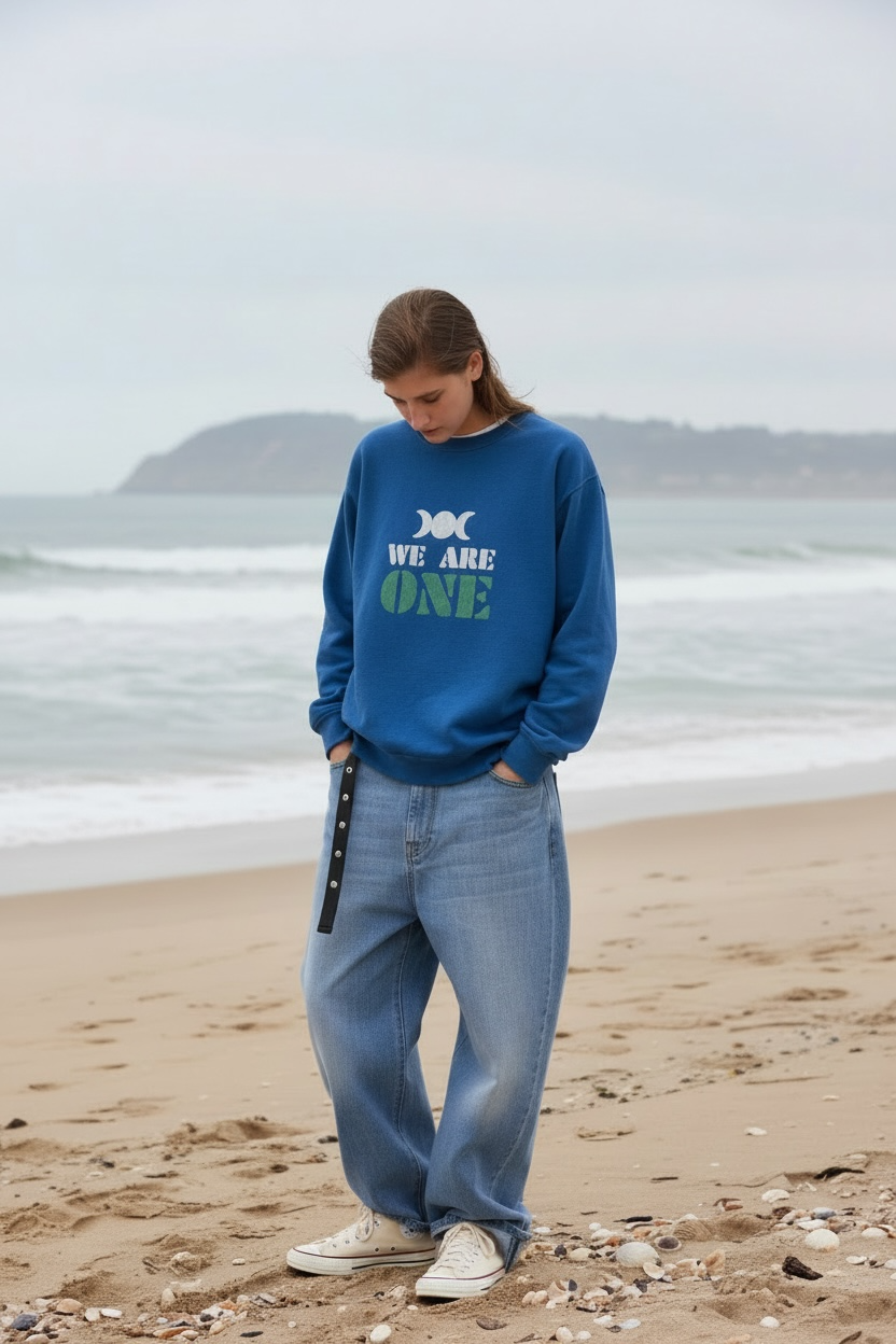 WE ARE ONE sweat-shirt  vintage M