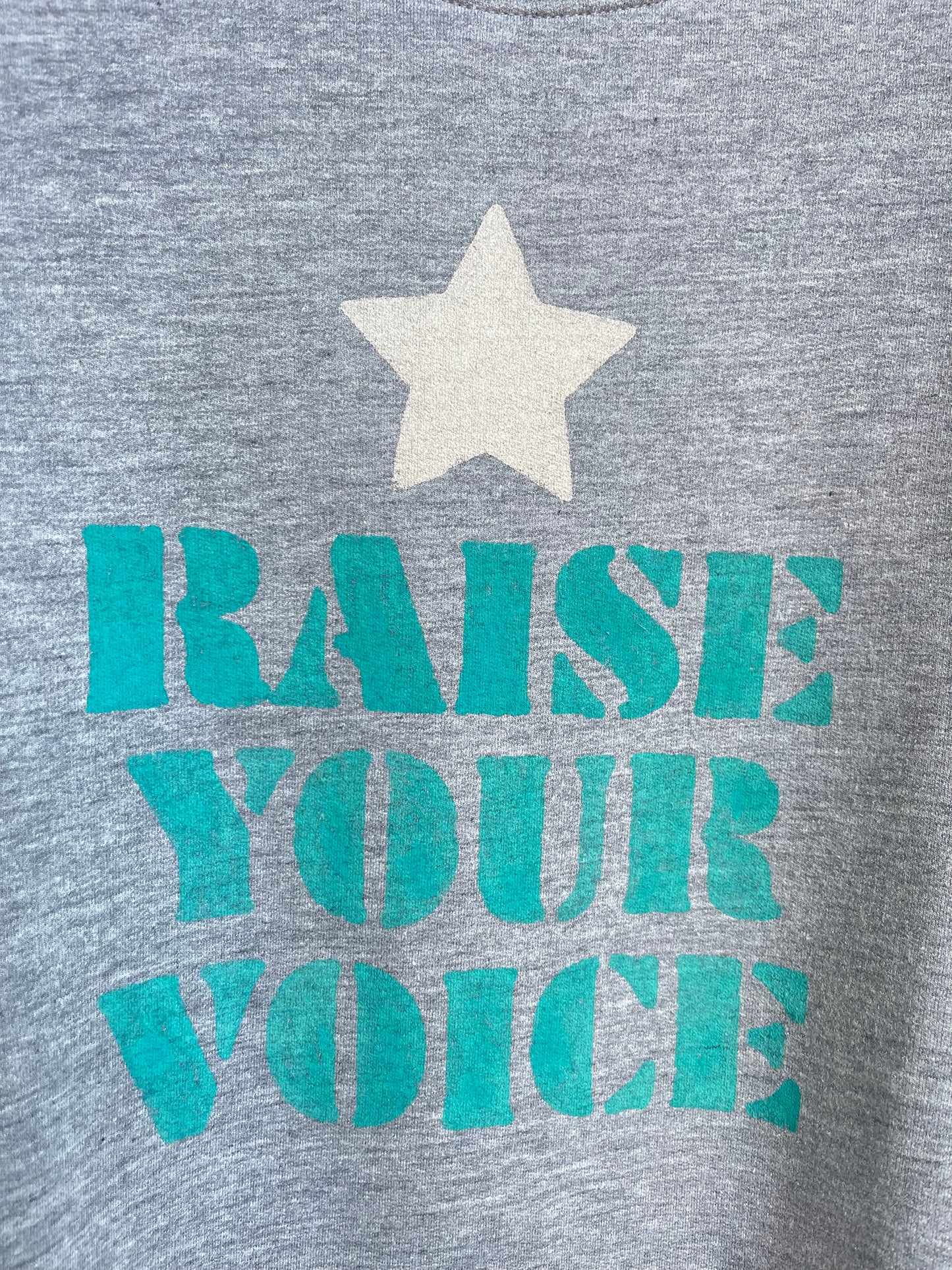 RAISE YOUR VOICE sweat vintage M