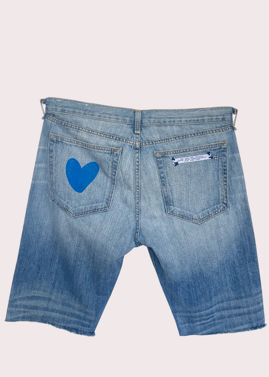 Short vintage 27/US "Coeur"