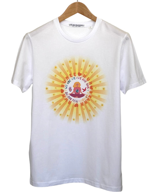 Tee Shirt Meditate "WeAreLove" coton bio