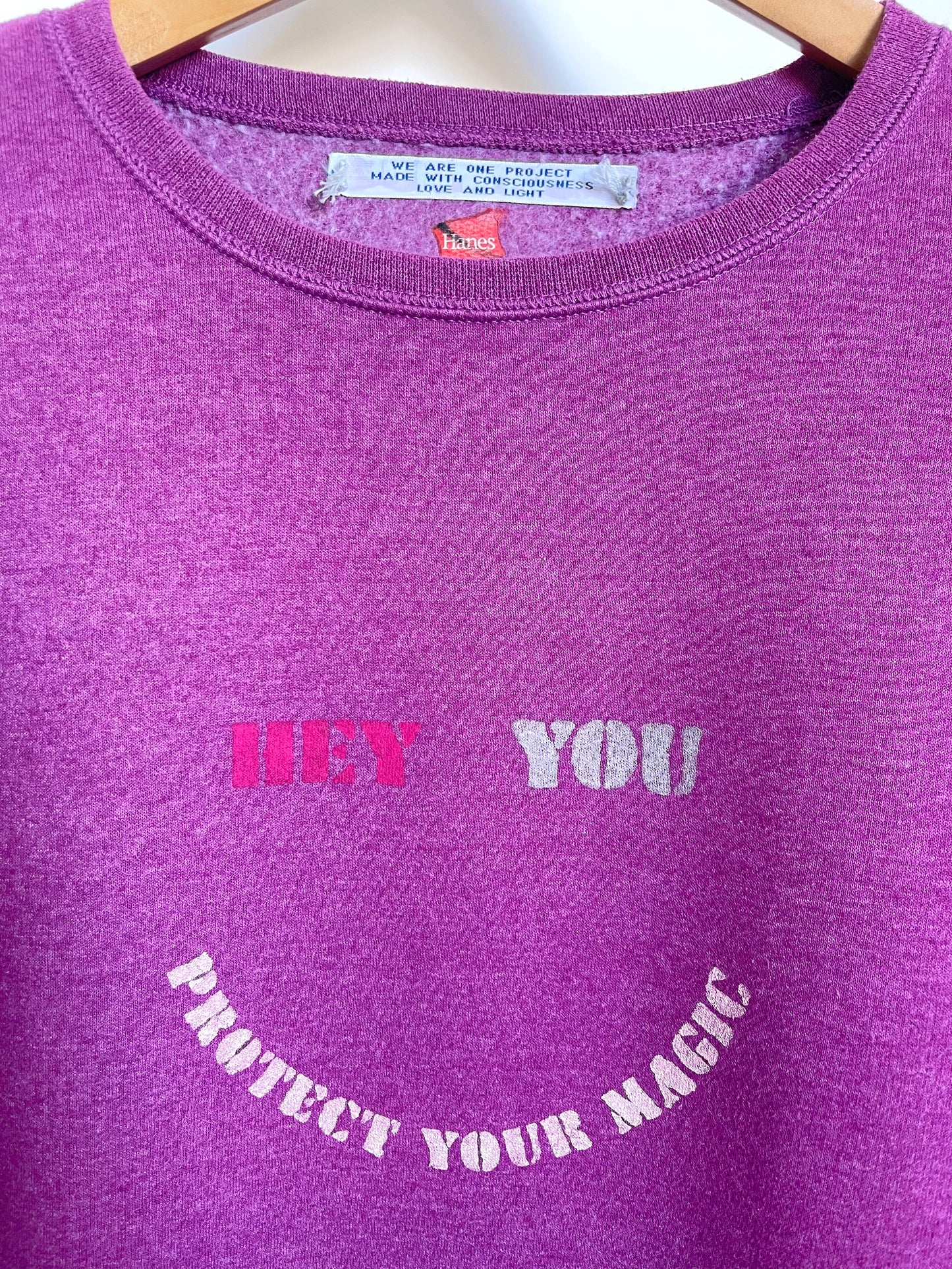 Sweat Vintage M "Protect your magic"