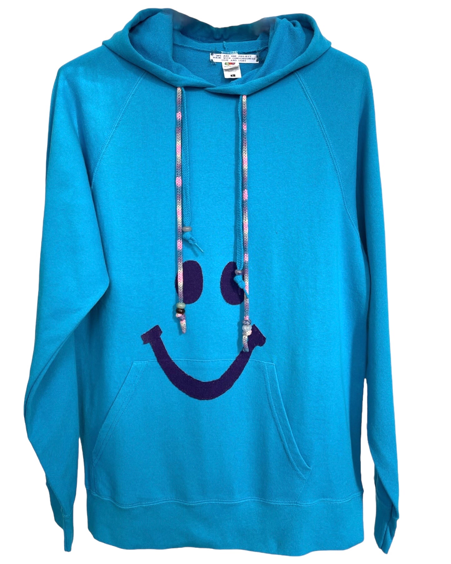 Hoodie Vintage "Shine&Smile" avec grigri L