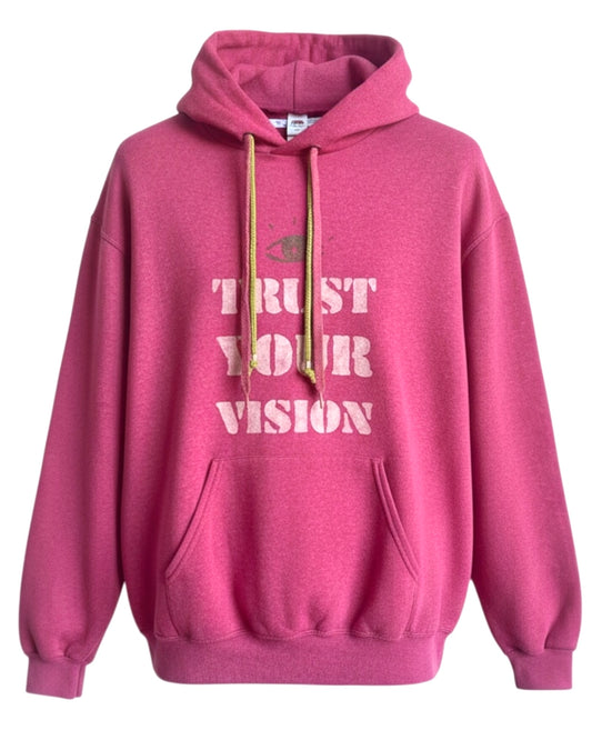 TRUST YOUR VISION hoodie vintage L