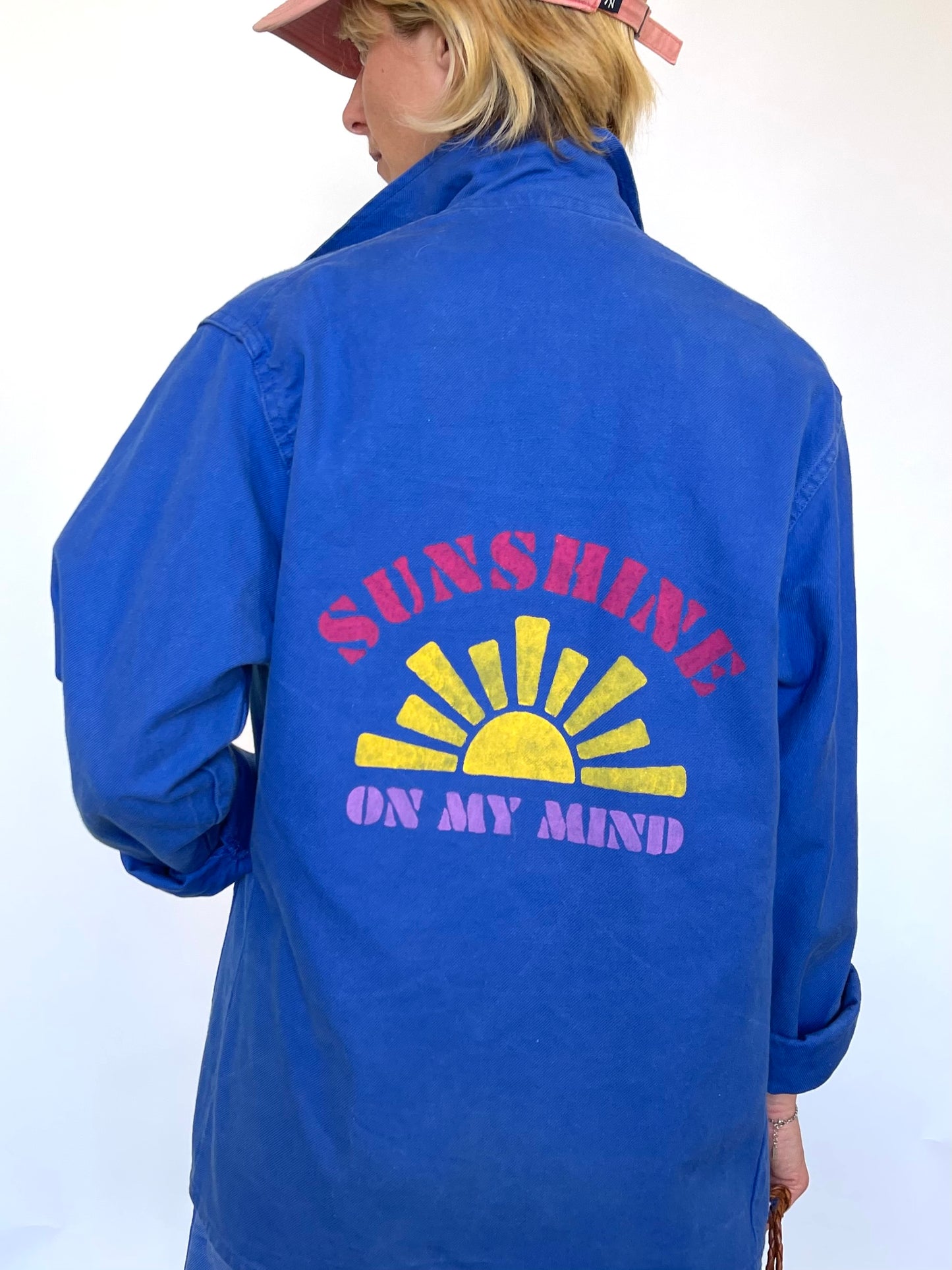 Veste Work vintage M « Sunshine on my mind »