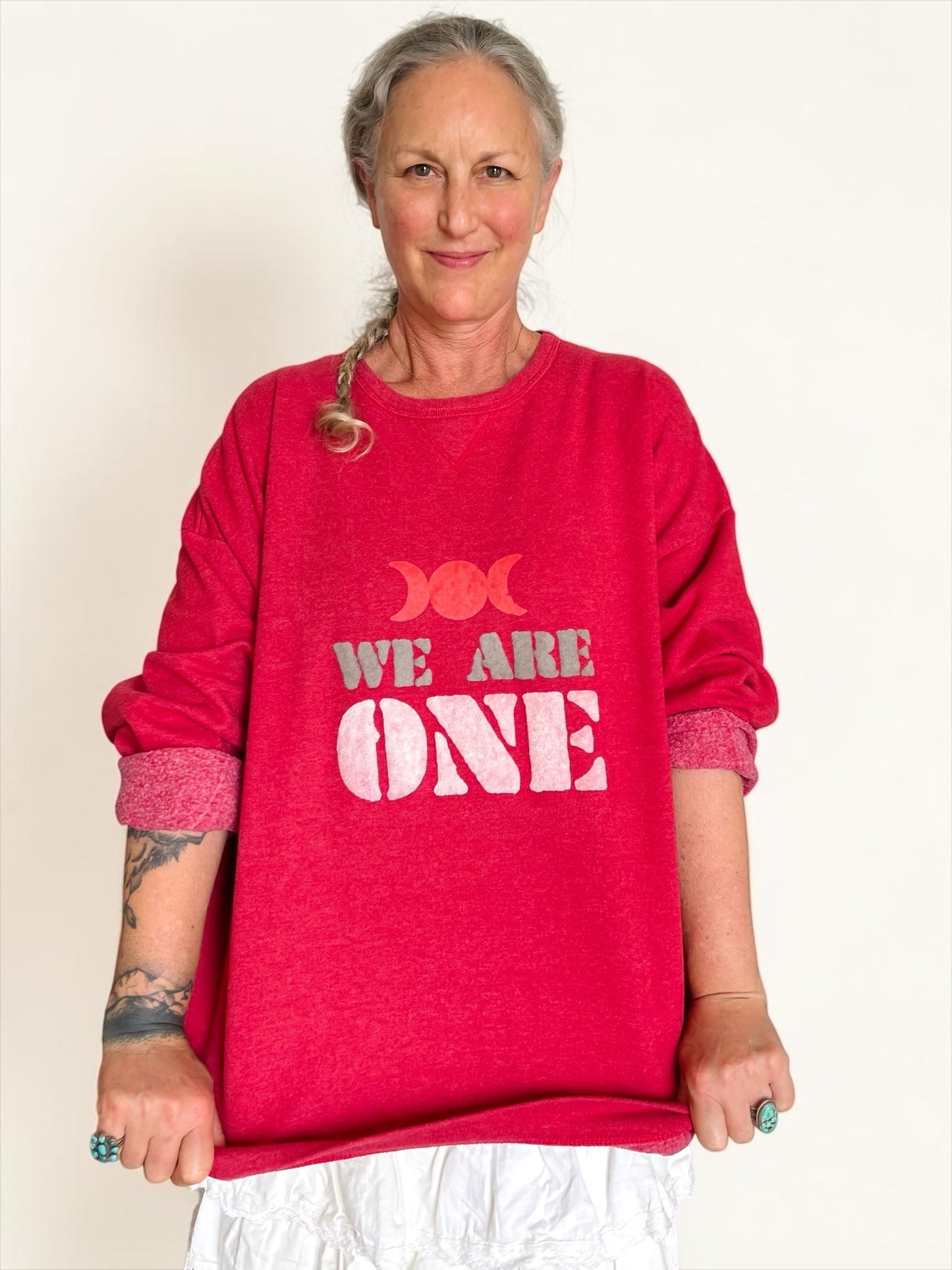Sweat vintage XXL "We are One"